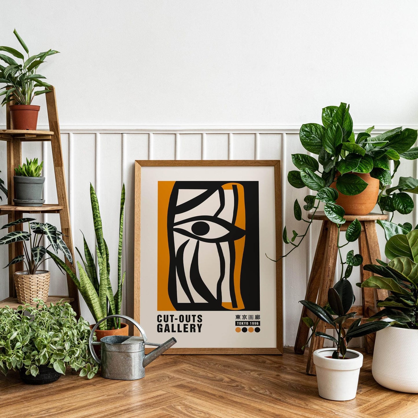 Cut Outs Gallery Eye Poster - HypeSheriff Europe