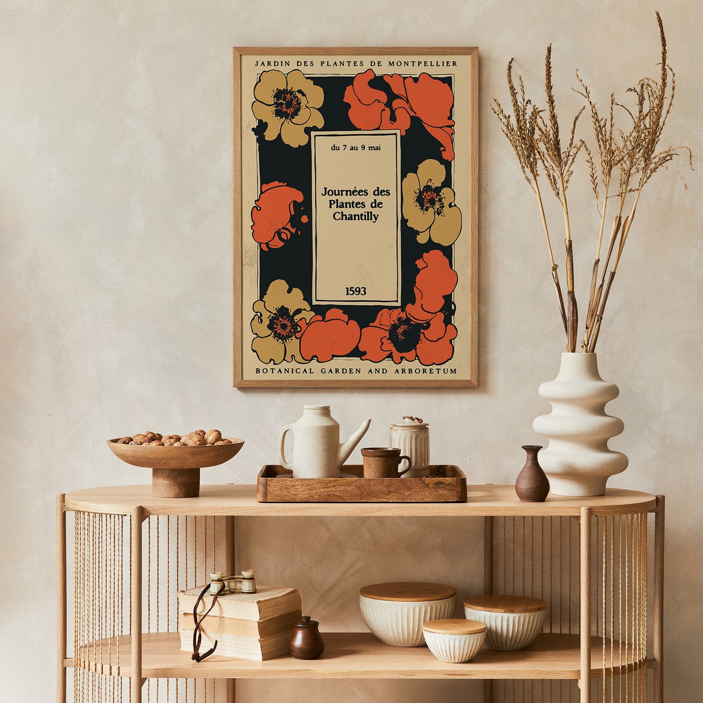 Jardin des Plantes de Montpellier Poster