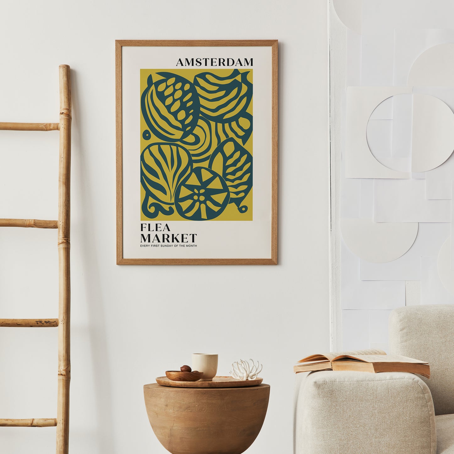 Amsterdam Flea Market Poster