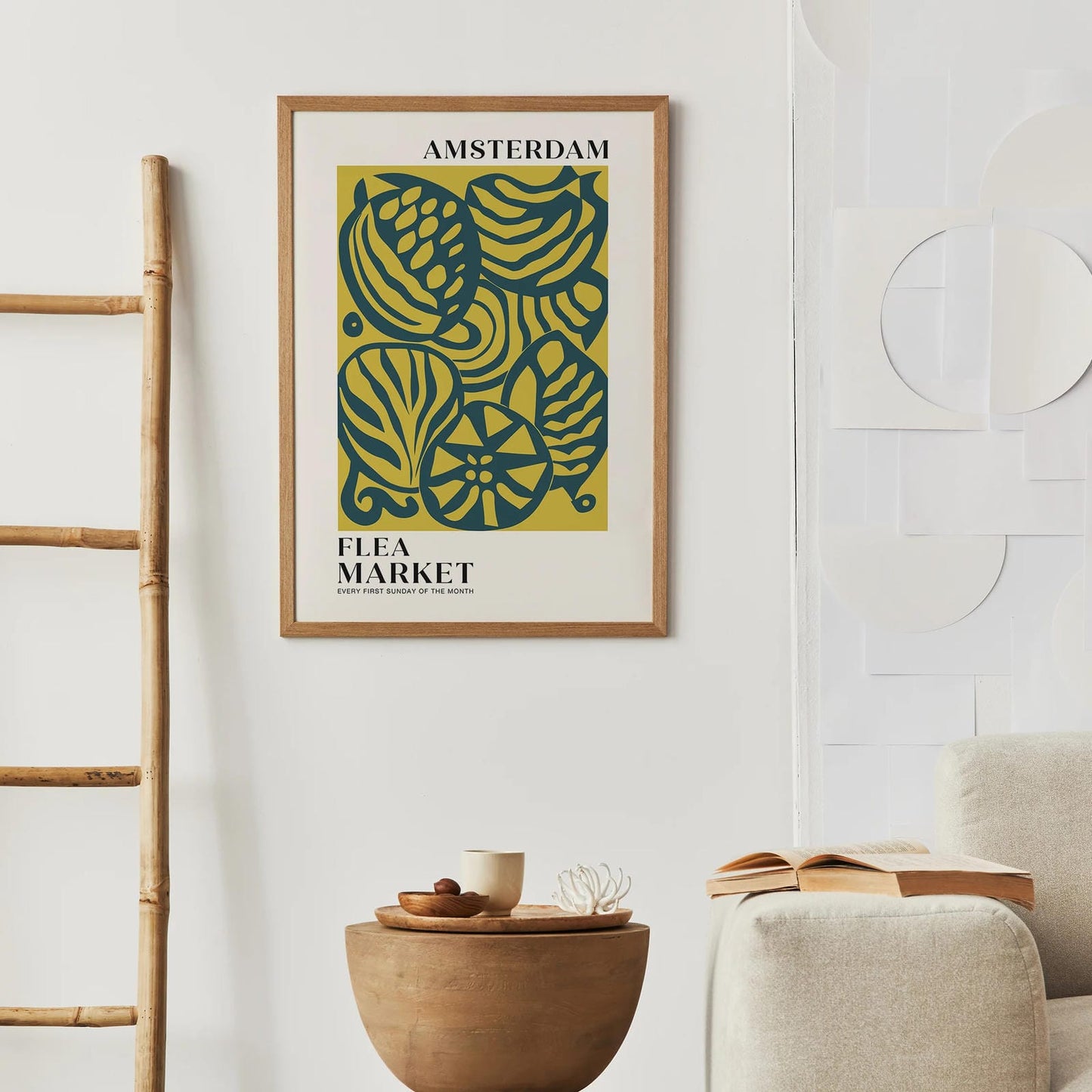 Amsterdam Flea Market Poster
