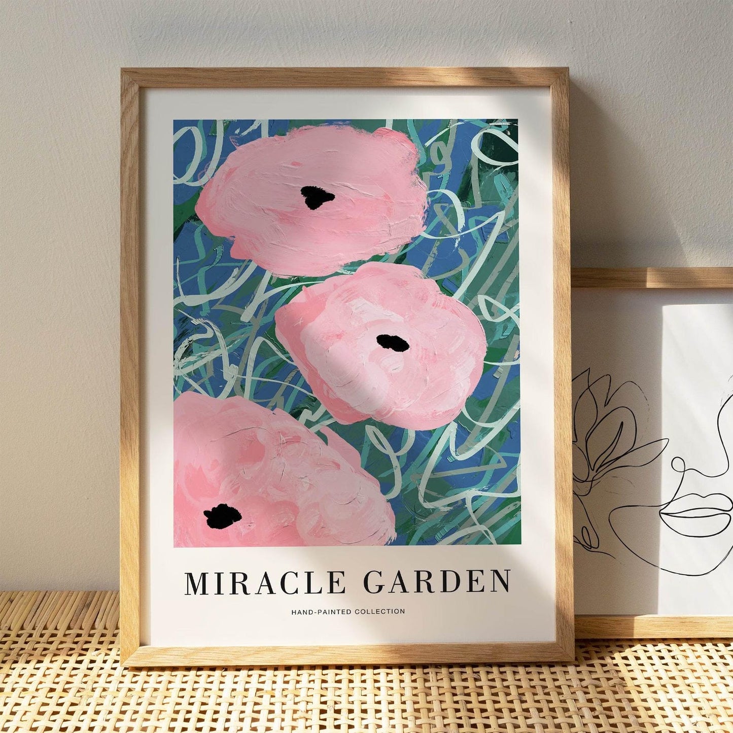 Miracle Garden Acrylic Painted Poster - HypeSheriff Europe