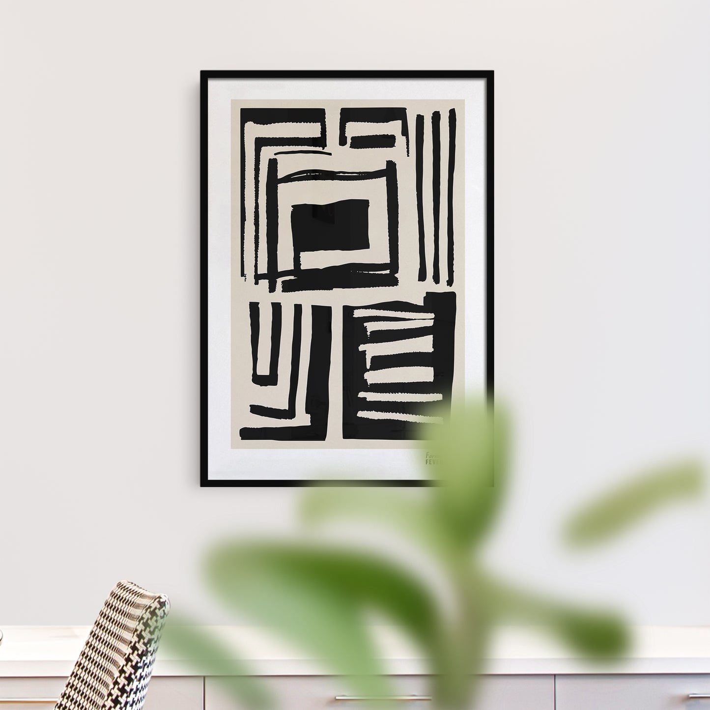 FEVER STUDIO - Formes Brisées II Art Print