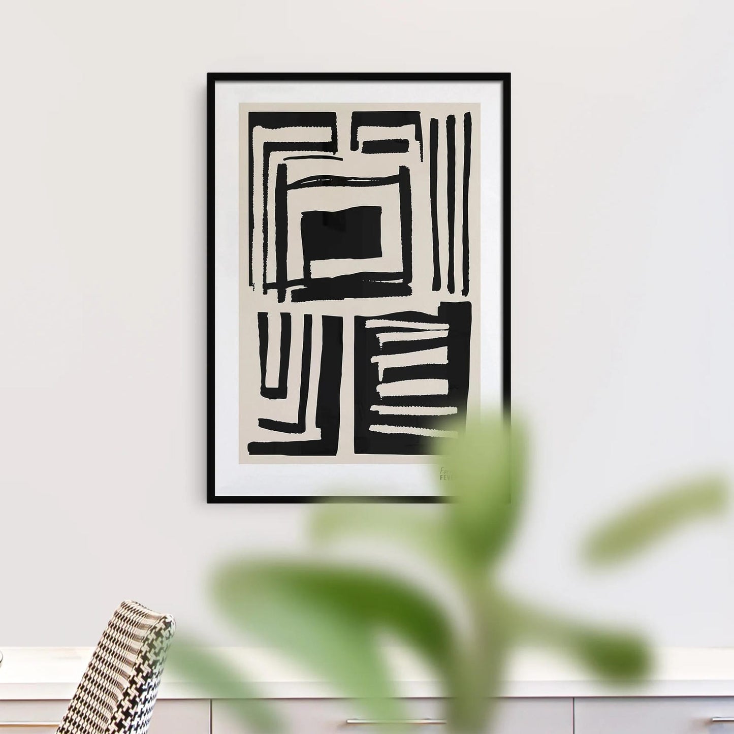 FEVER STUDIO - Formes Brisées II Art Print