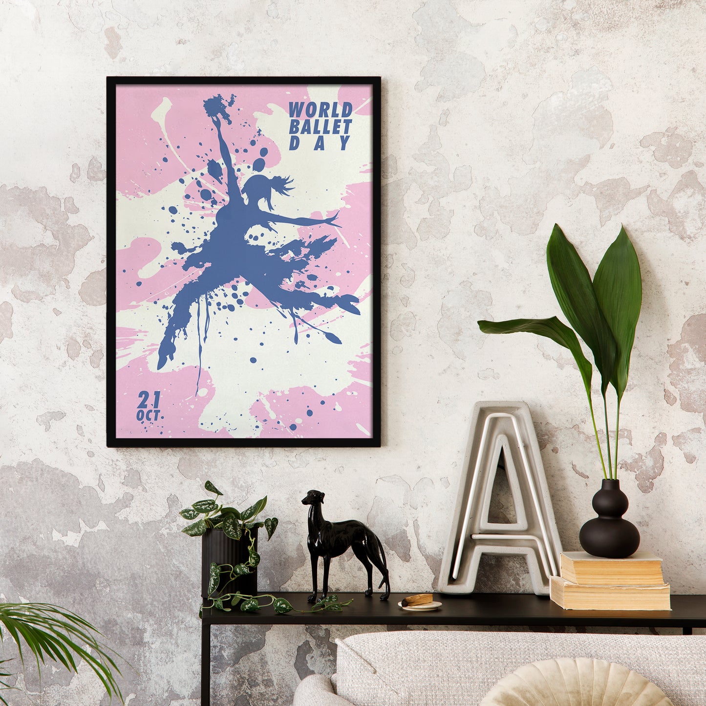 World Ballet Day Art Print