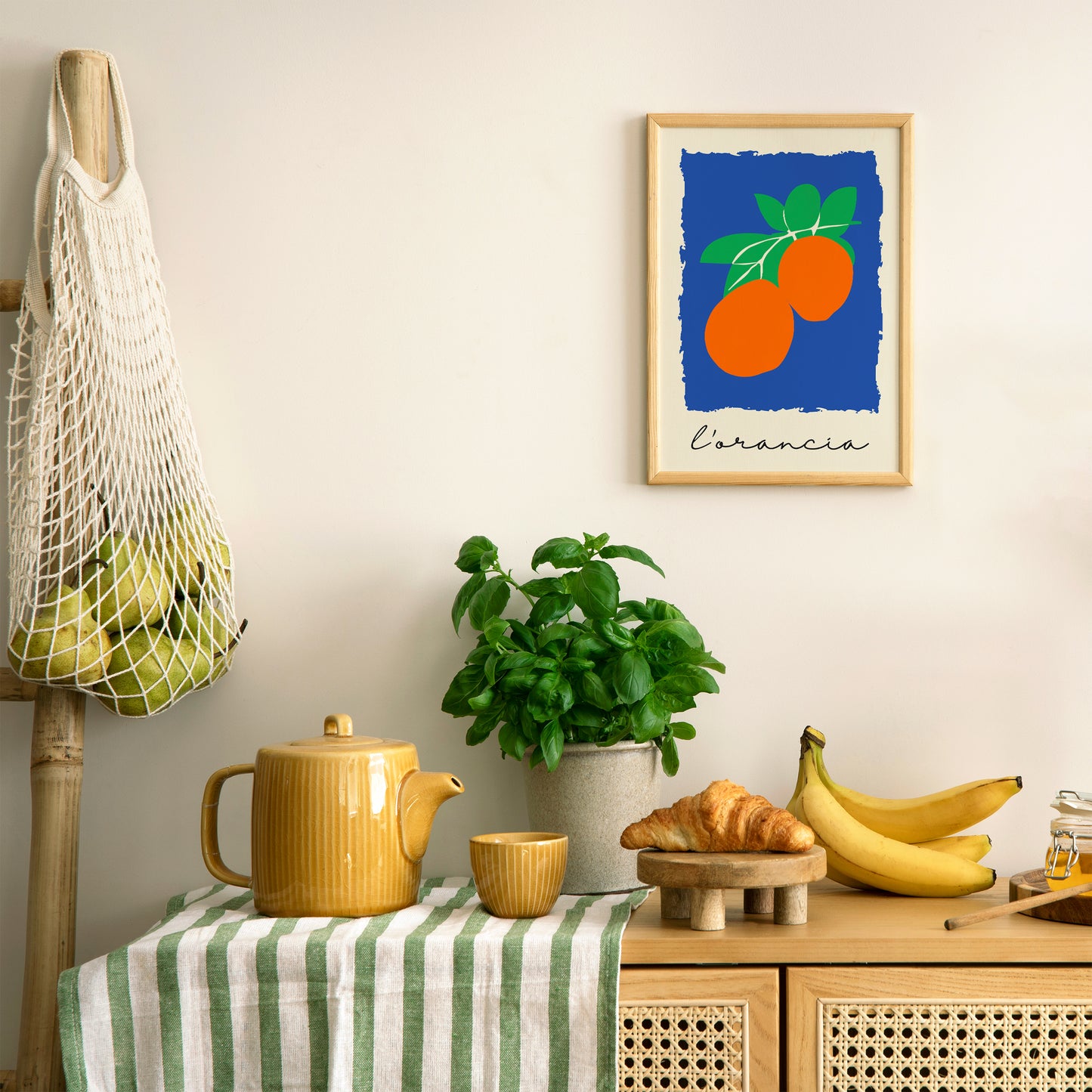 L'Arancia Orange Fruit Poster