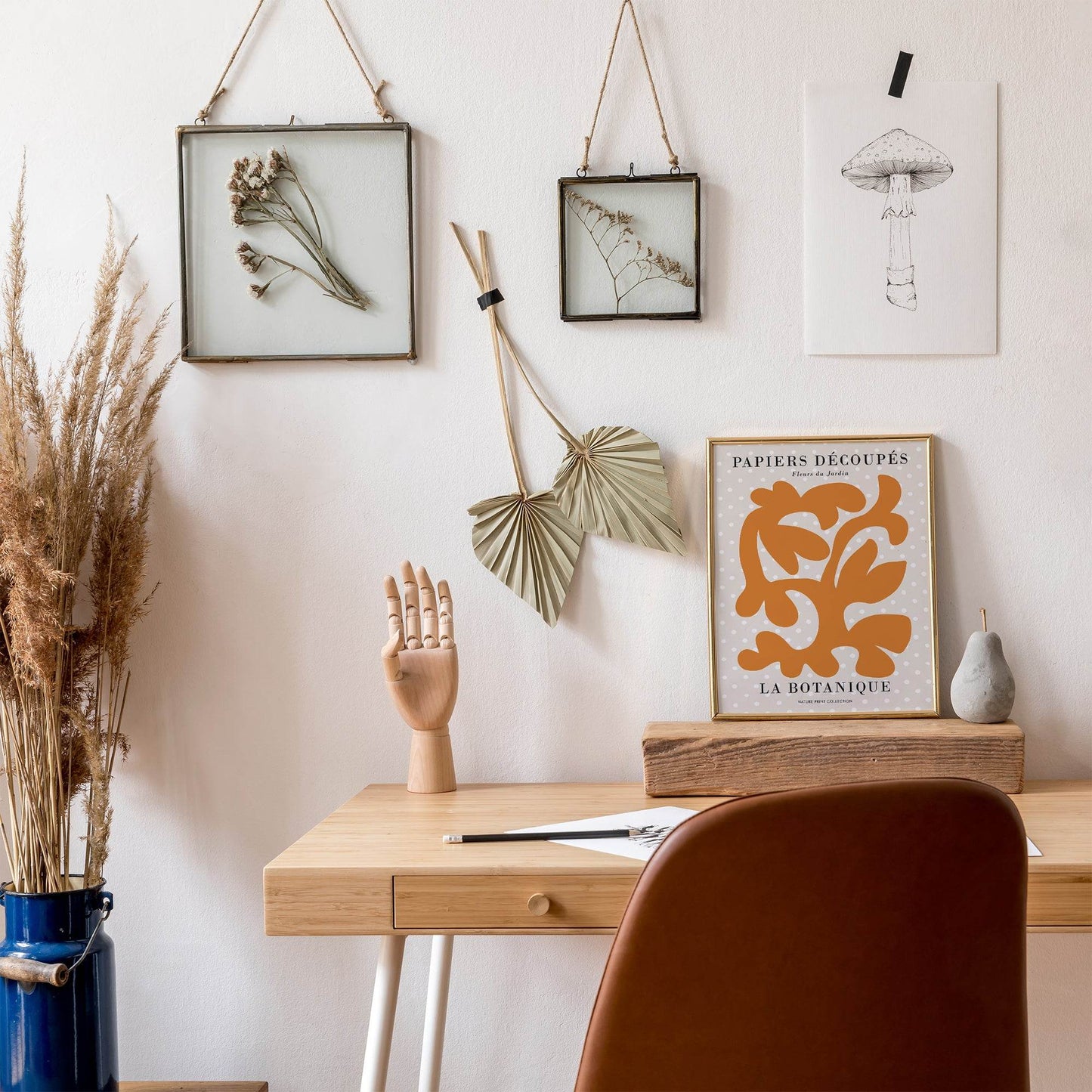 Orange Leaf Poster - HypeSheriff Europe