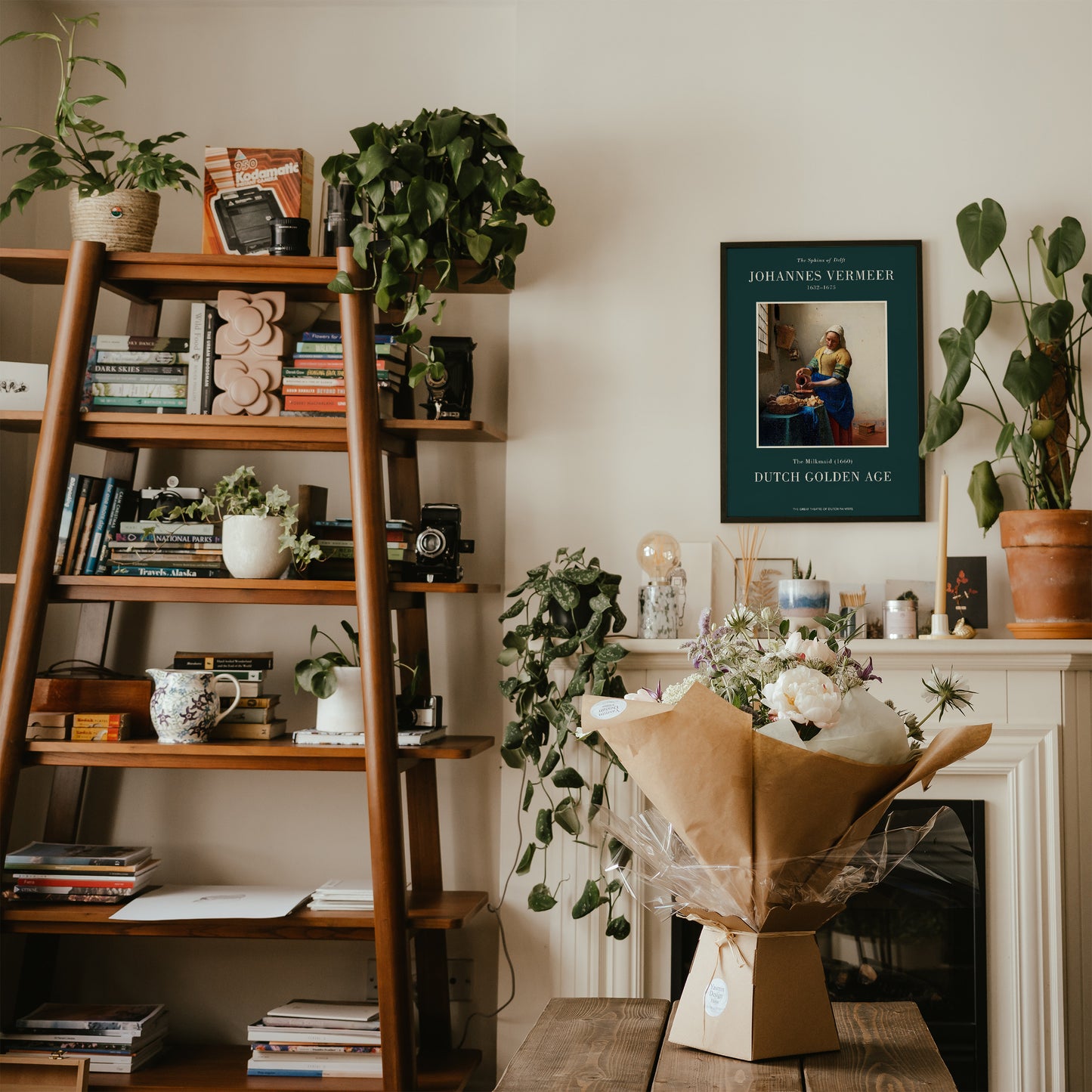 Johannes Vermeer, Dutch Golden Age Poster