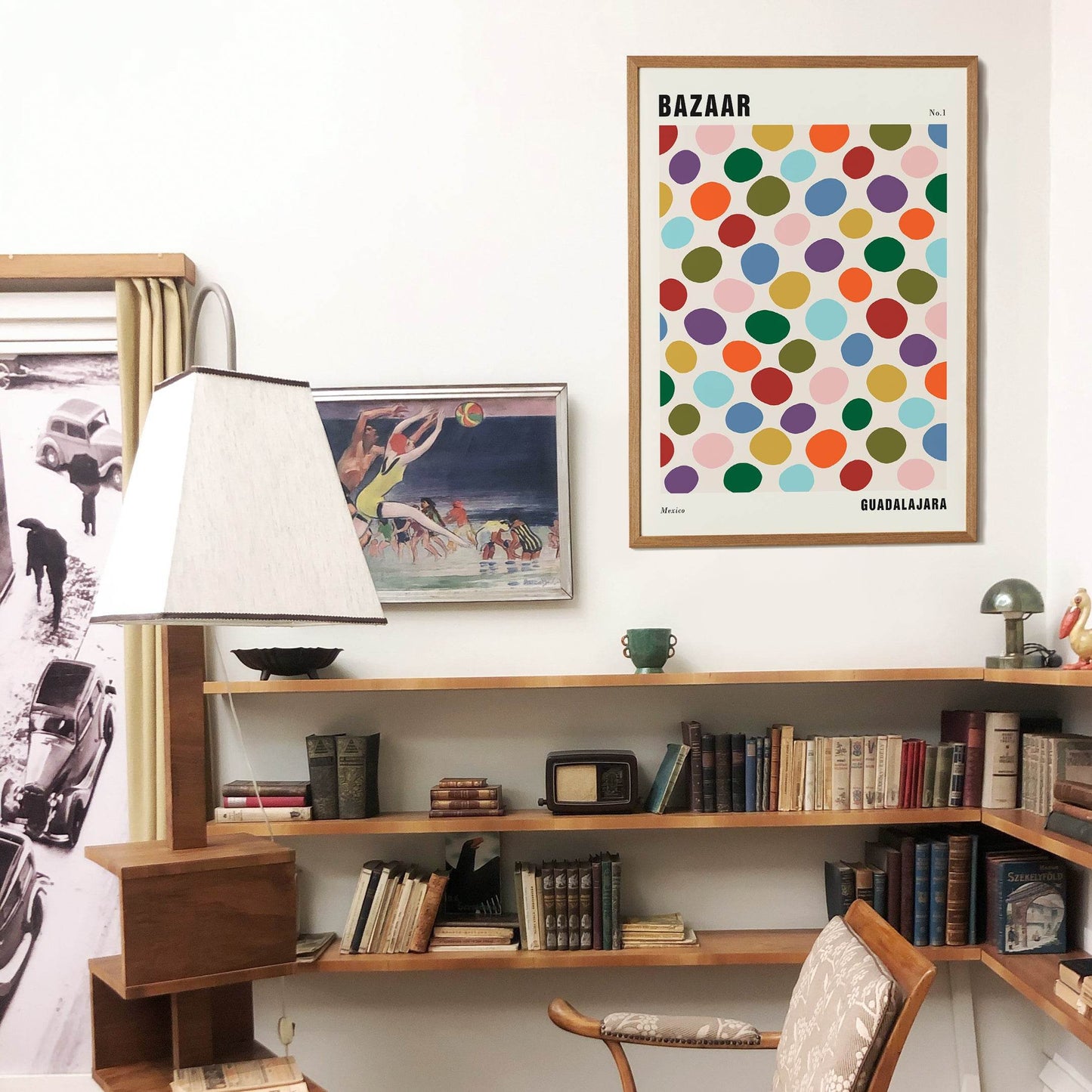 Mexico Bazaar Colorful Poster - HypeSheriff Europe