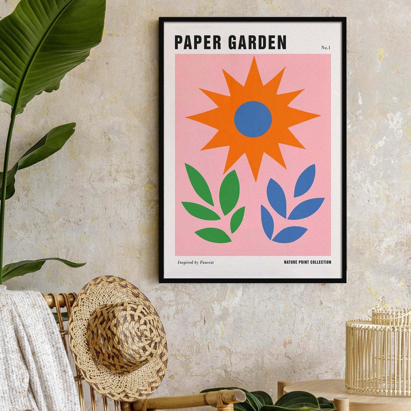 Paper Garden Cut Outs Poster - HypeSheriff Europe