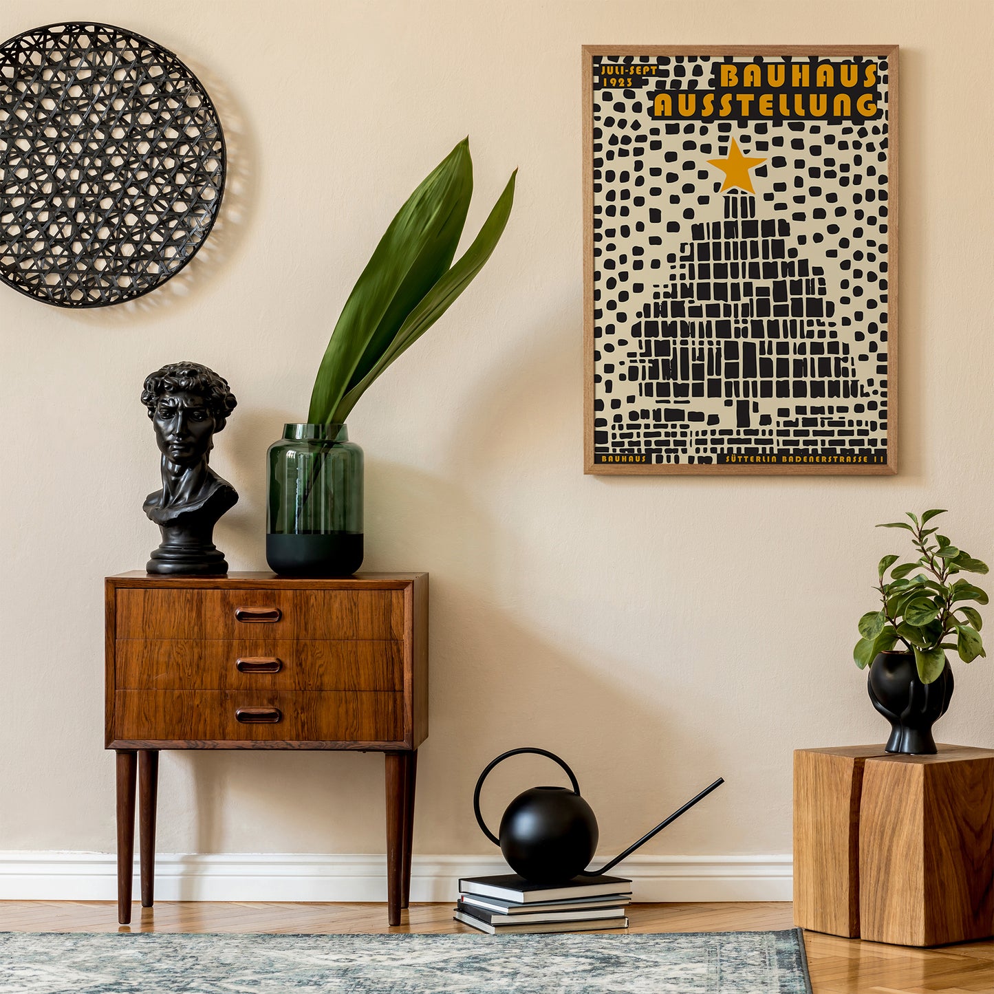 Bauhaus Christmas Exhibition Poster