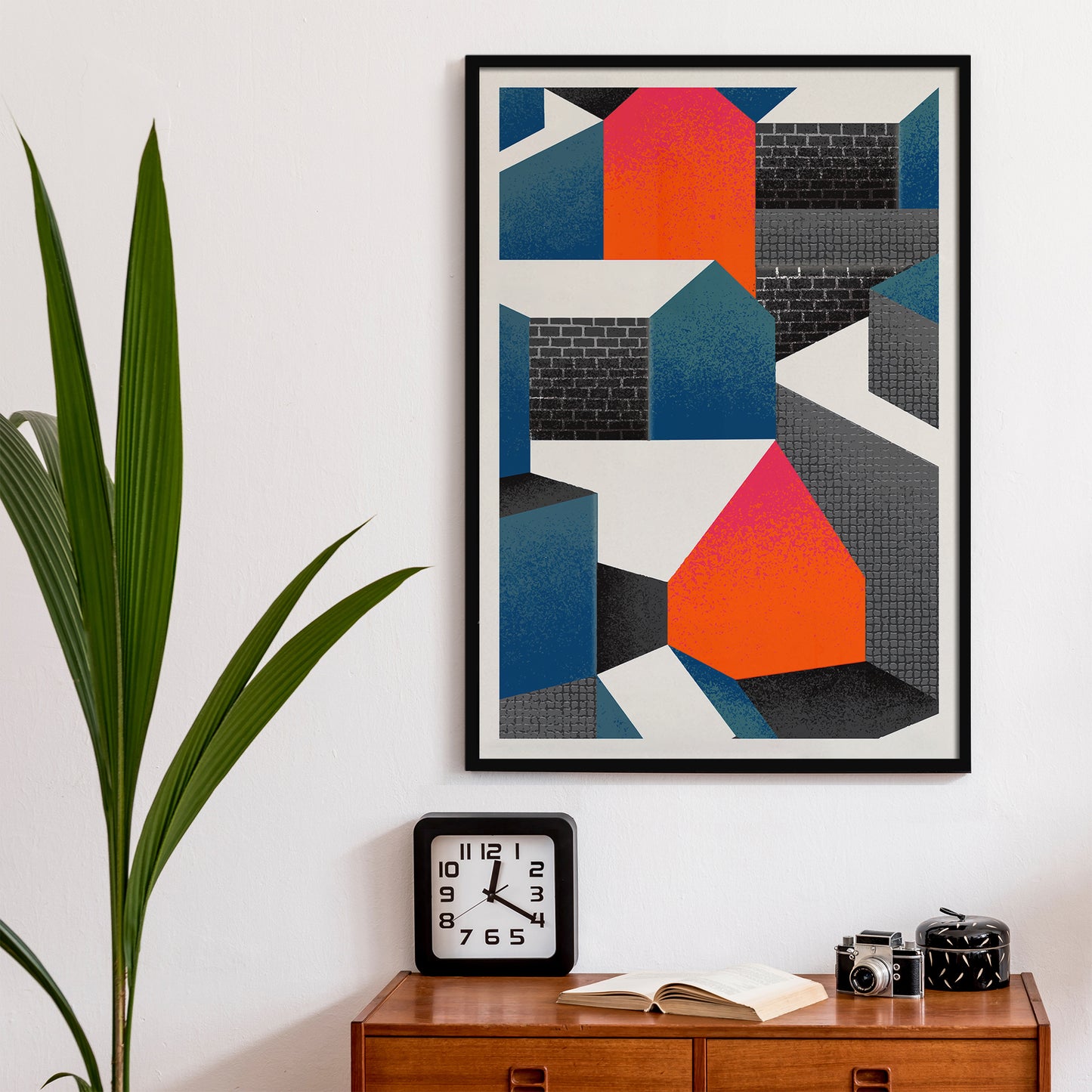 Bauhaus Modern Homes Poster