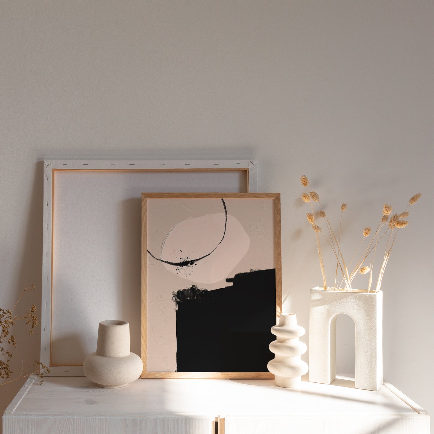 Danish Modern Composition Poster