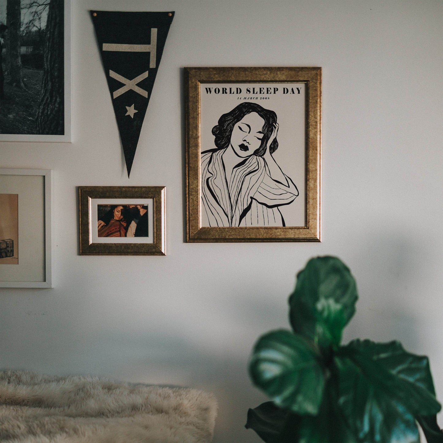 World Sleep Day Cute Woman Print - HypeSheriff Europe