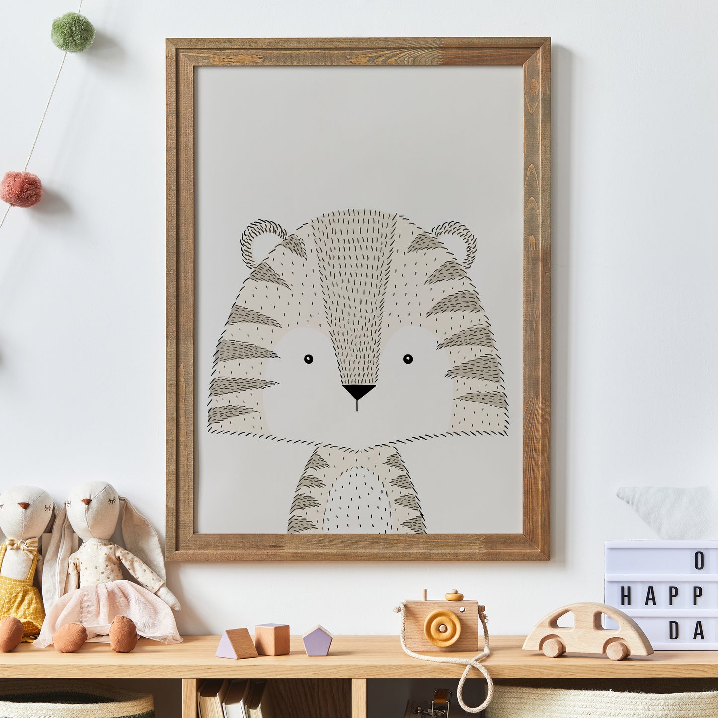 Scandinavian Tiger Poster