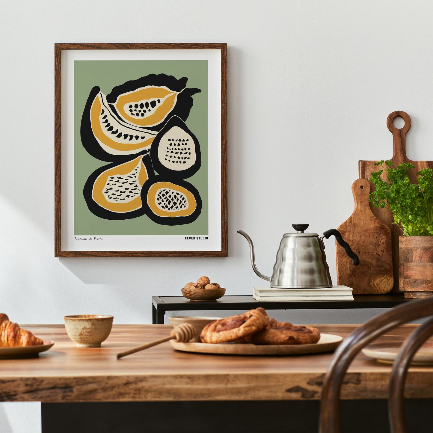 Fantasme de Fruits Papaya Poster