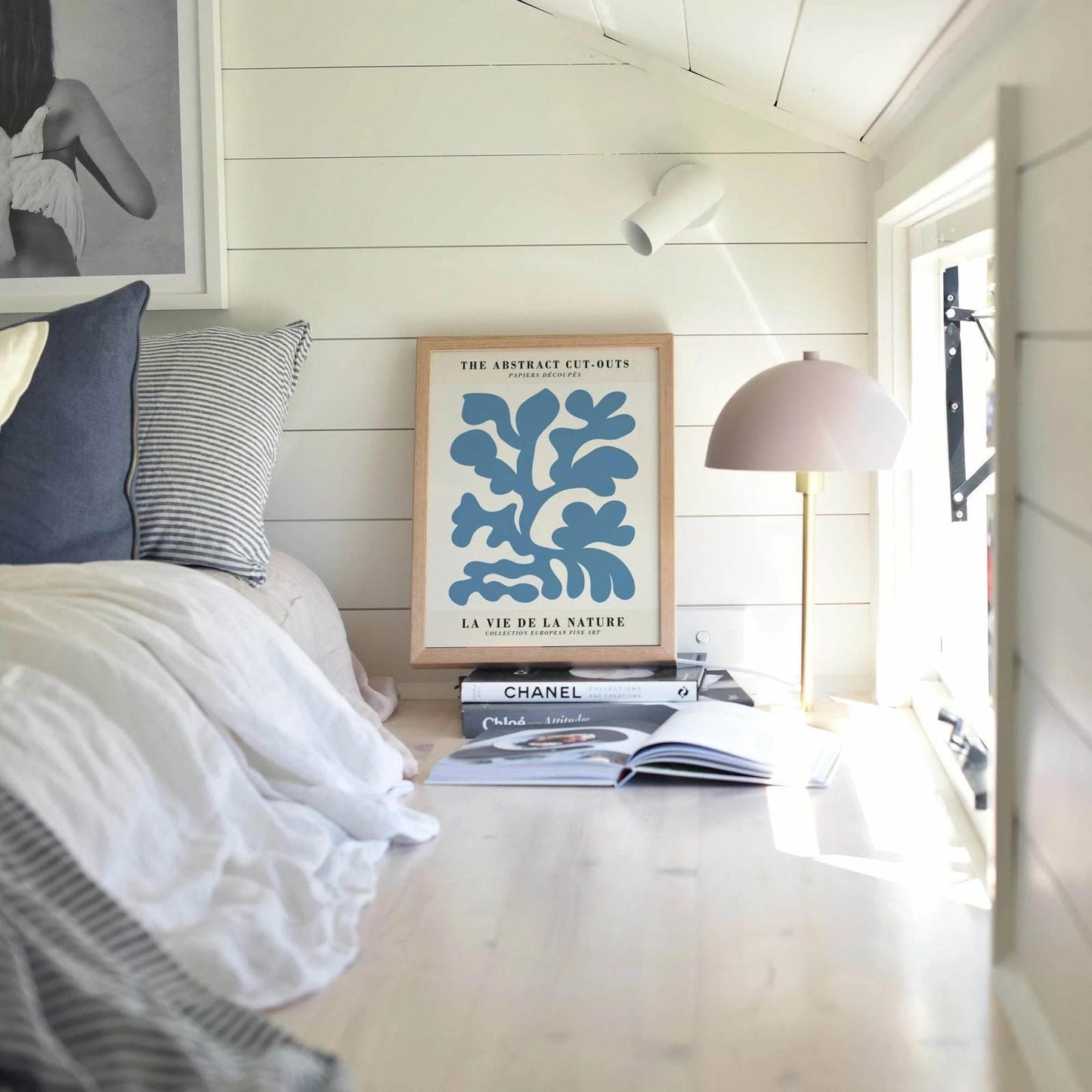 The Abstract Cut-Outs Blue Poster - HypeSheriff Europe