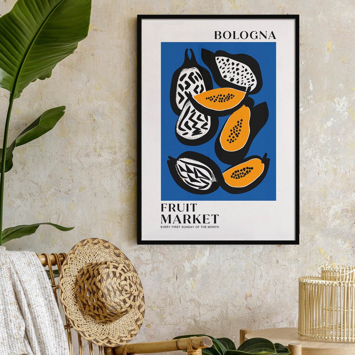 Bologna Fruit Market Poster - HypeSheriff Europe