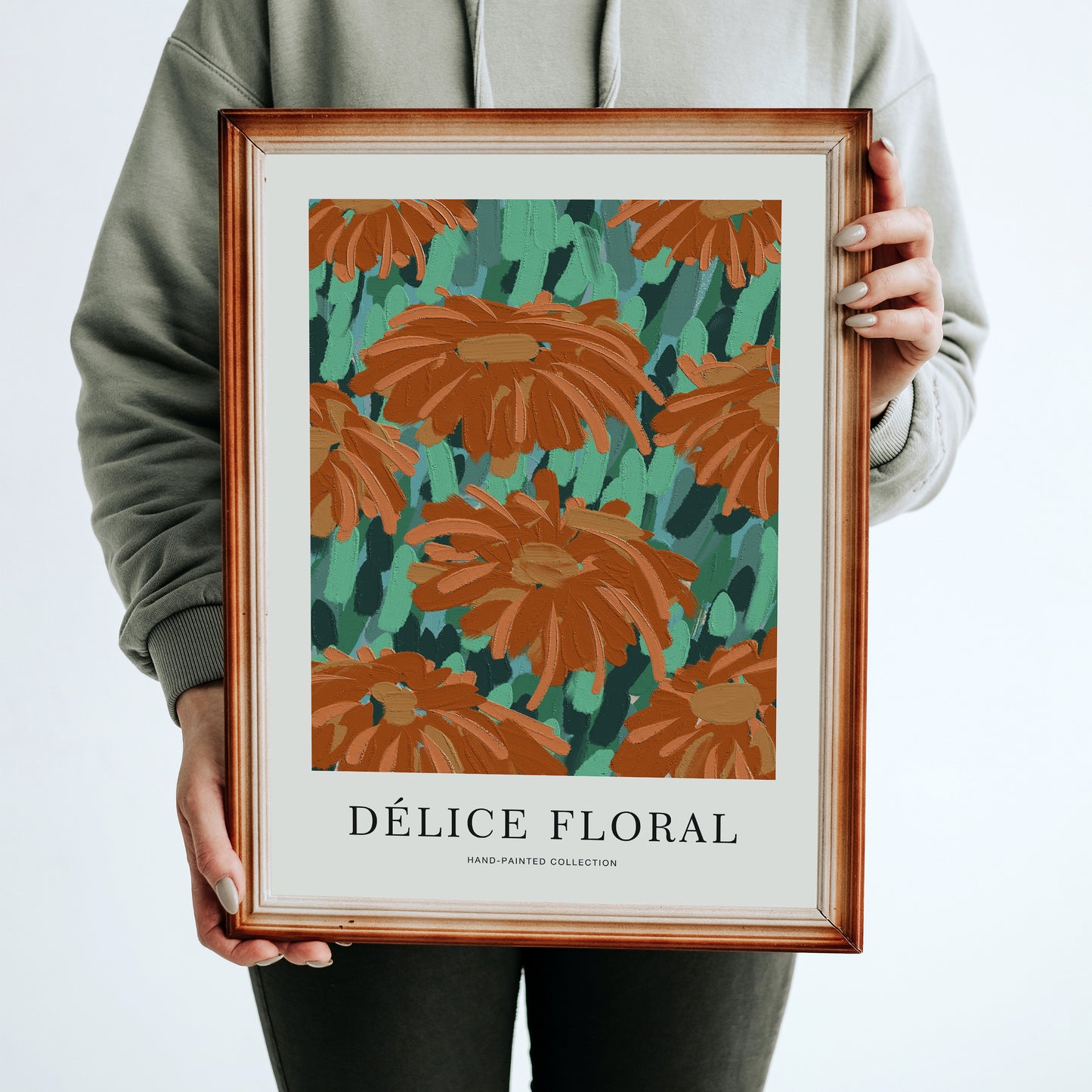 Painting Artwork Délice Floral Poster
