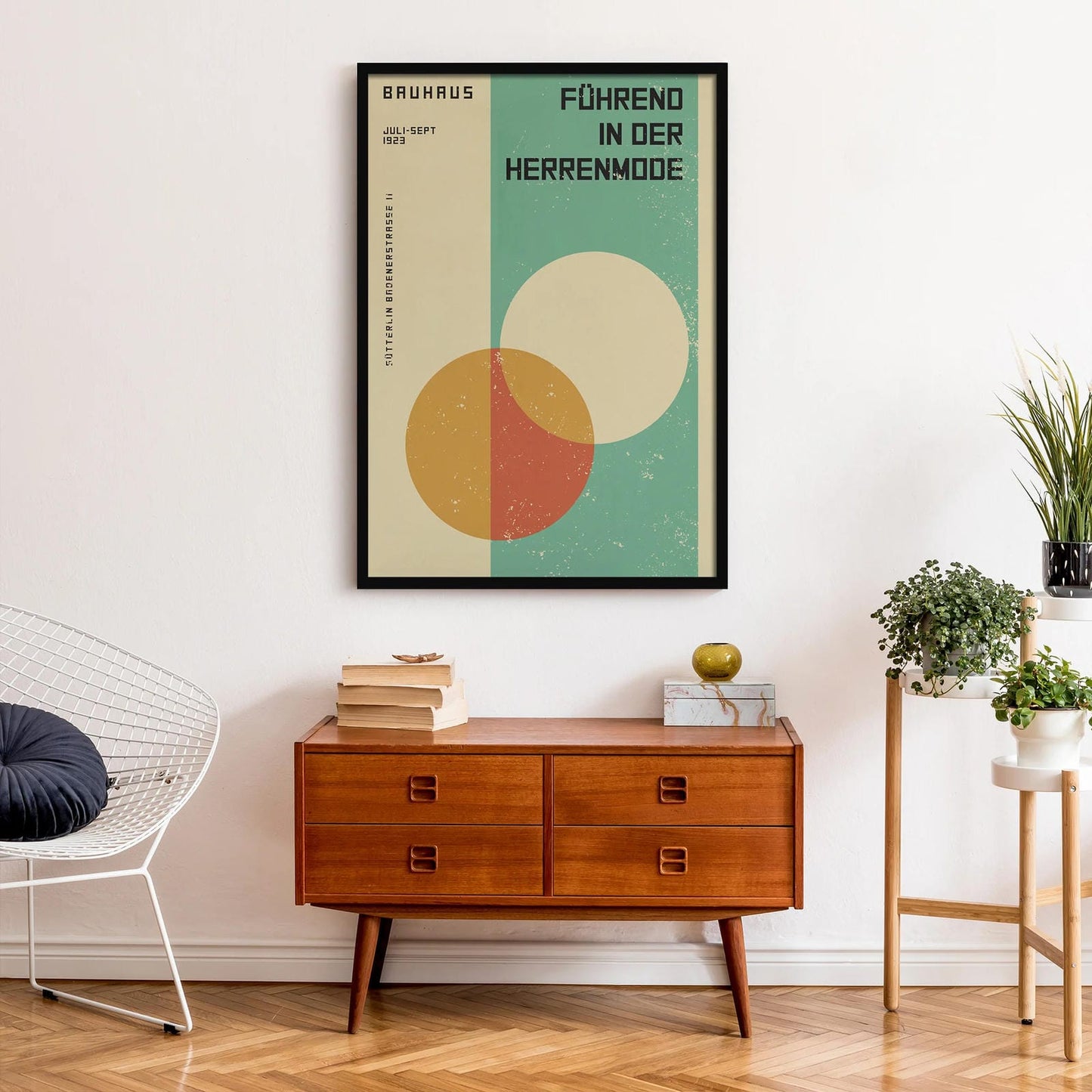 Minimal Geometric Bauhaus Poster