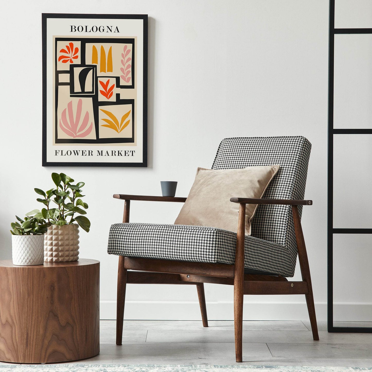 Bologna Flower Market Poster - HypeSheriff Europe