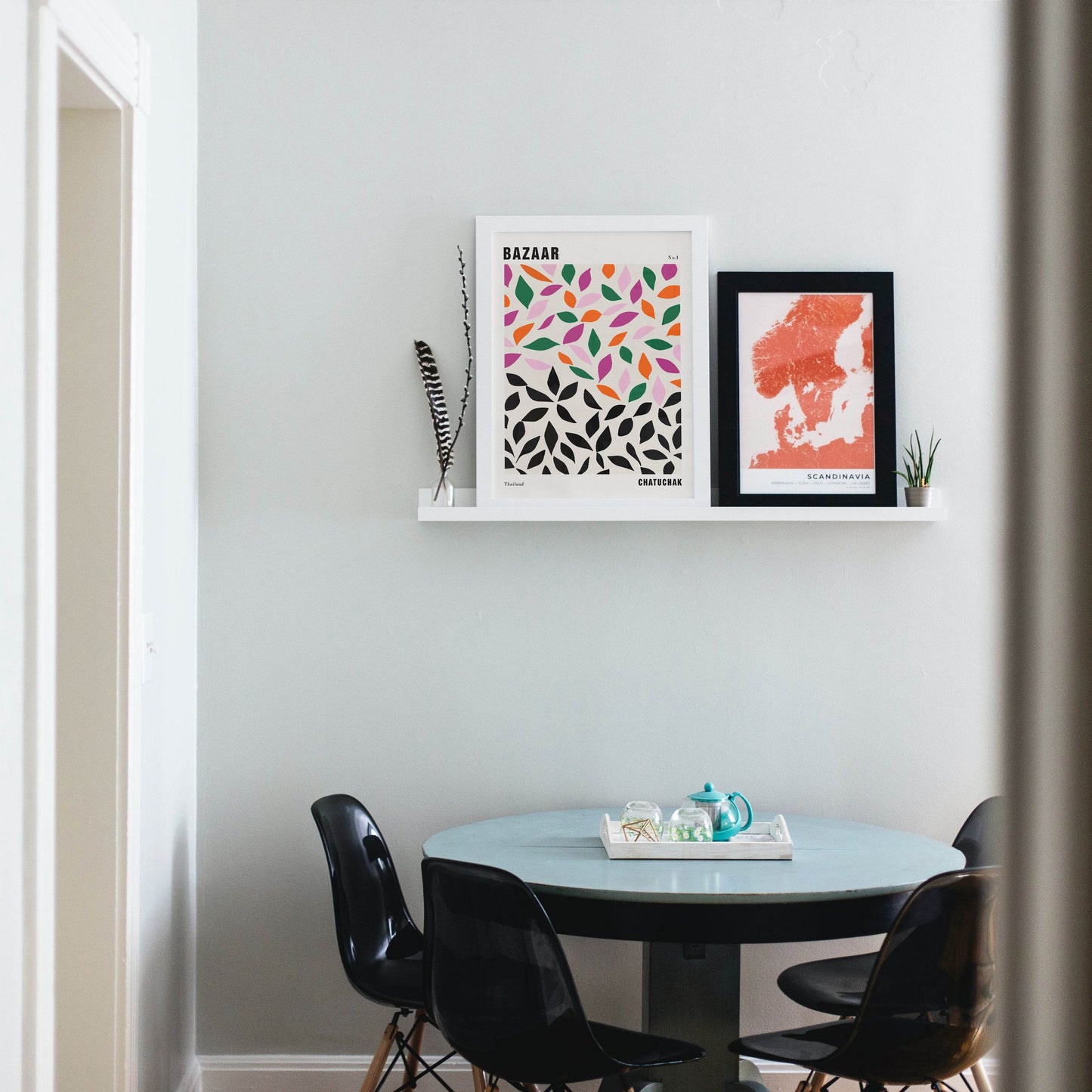 Thailand Bazaar Modern Art Print - HypeSheriff Europe