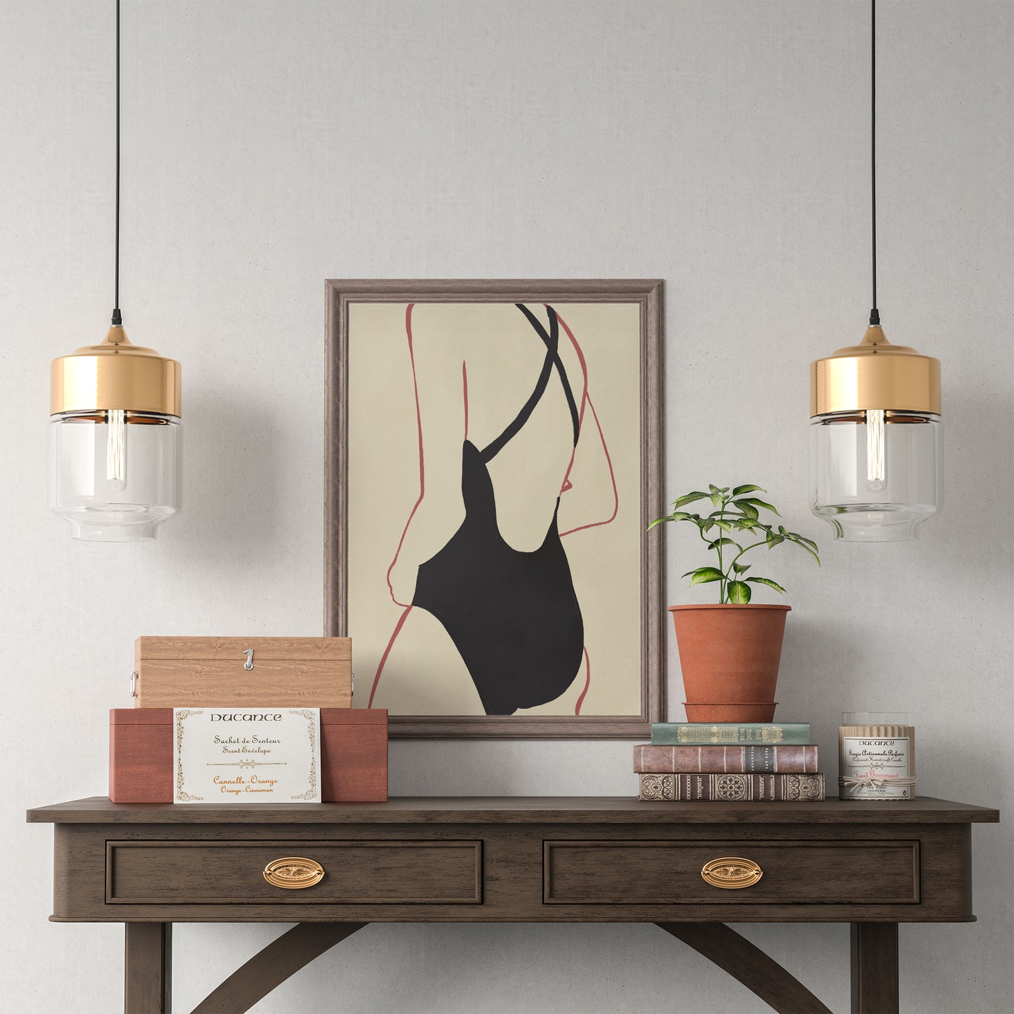 Woman in Bikini Poster