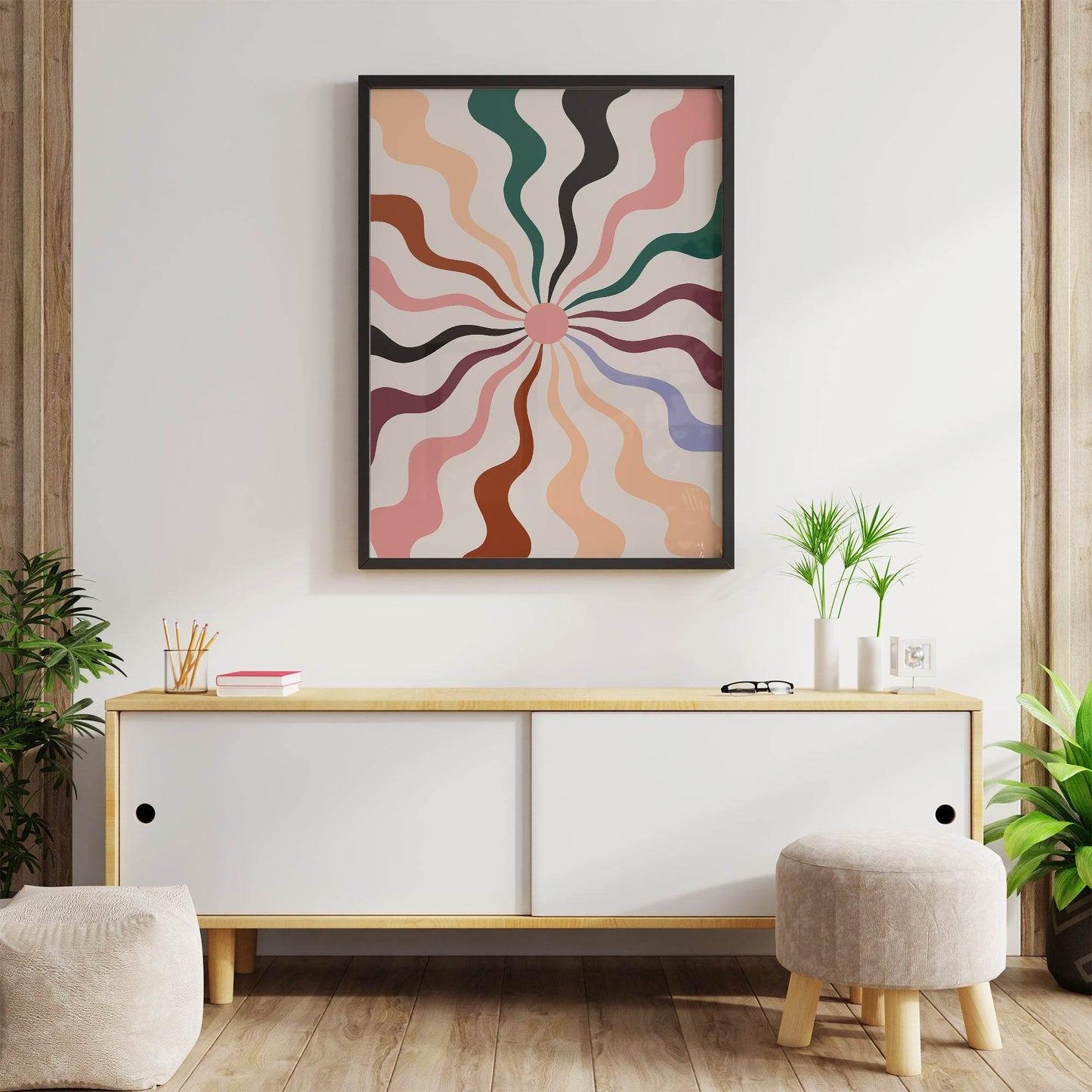 Scandinavian Sun Poster - HypeSheriff Europe