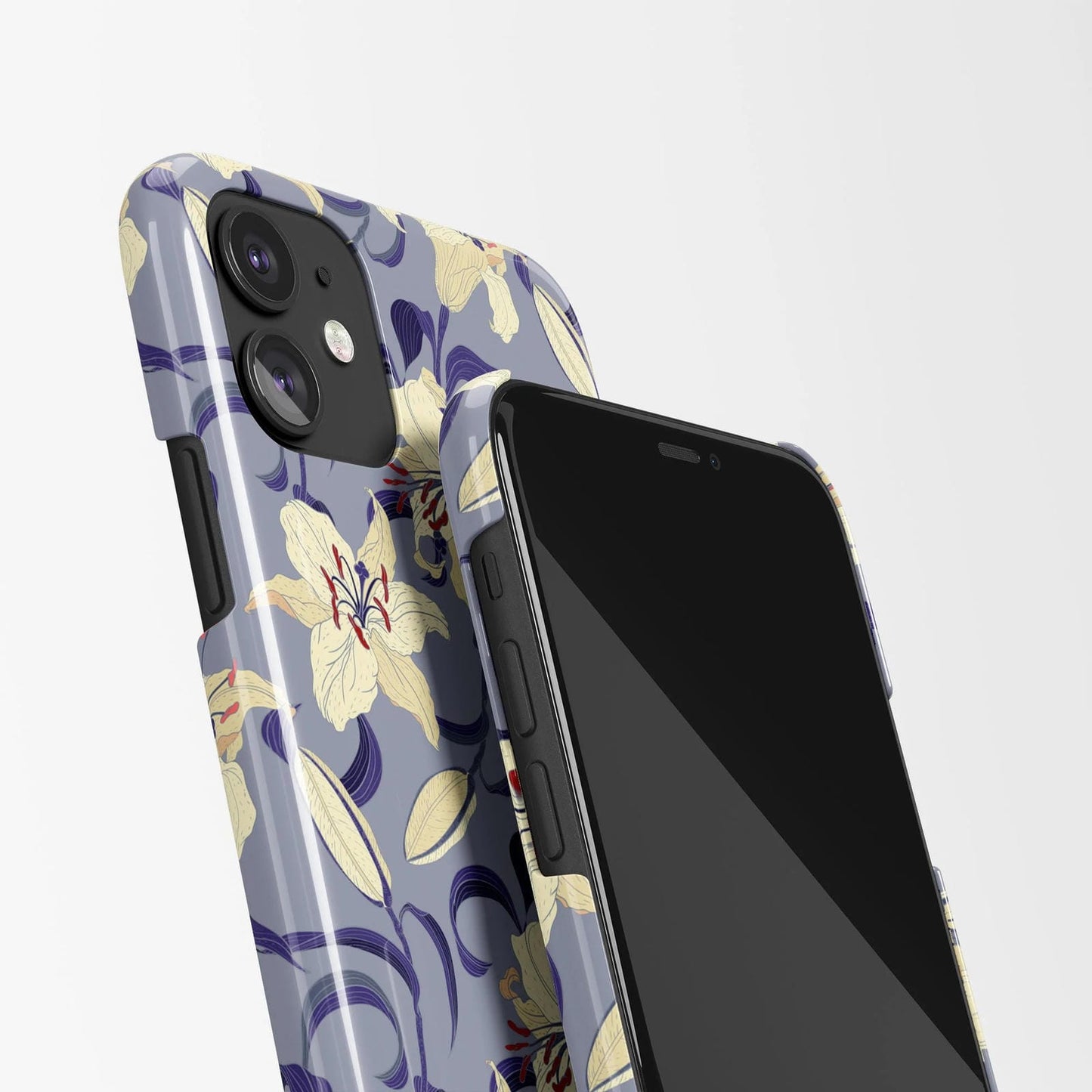 iPhone Case with Lilies Print