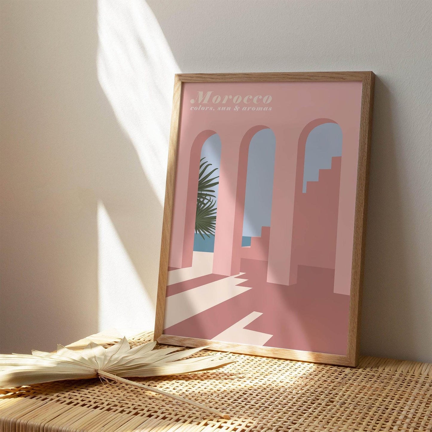 Morocco, Sun & Aromas Poster - HypeSheriff Europe