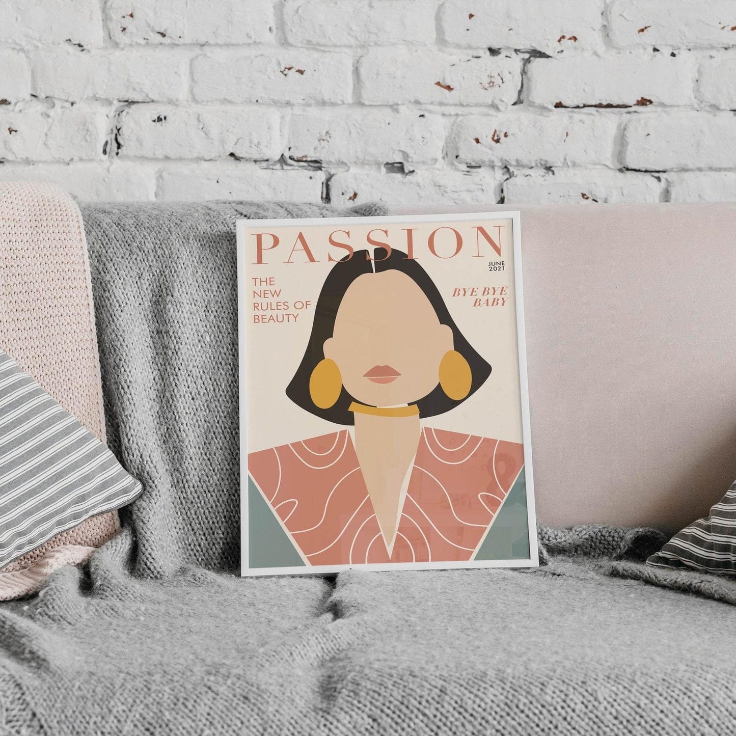 Woman's Passion Cover Poster - HypeSheriff Europe