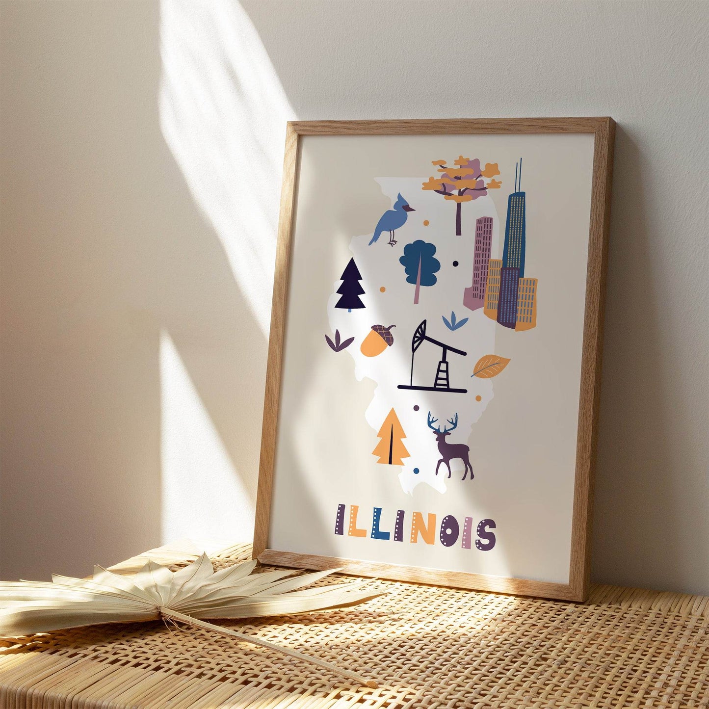 Illinois, Travel Poster - HypeSheriff Europe