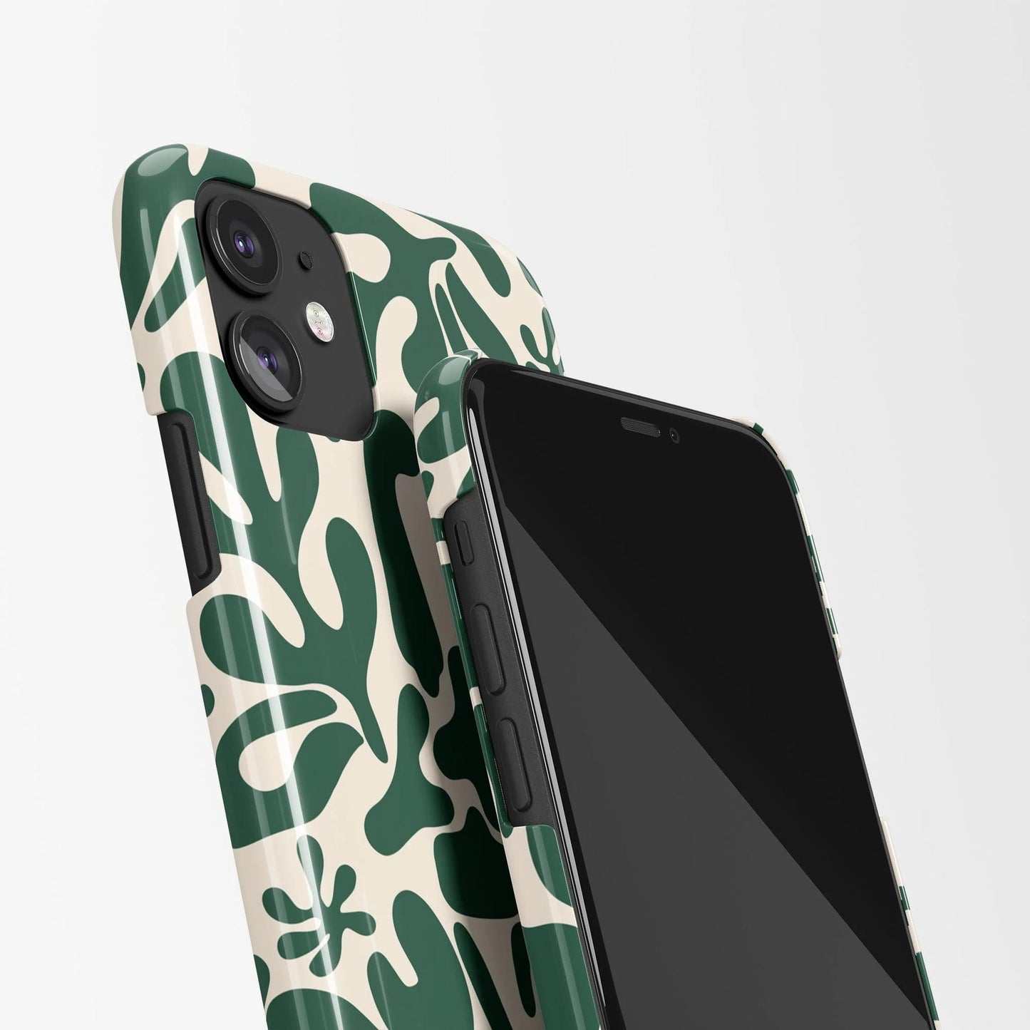 Green Art Deco iPhone Case