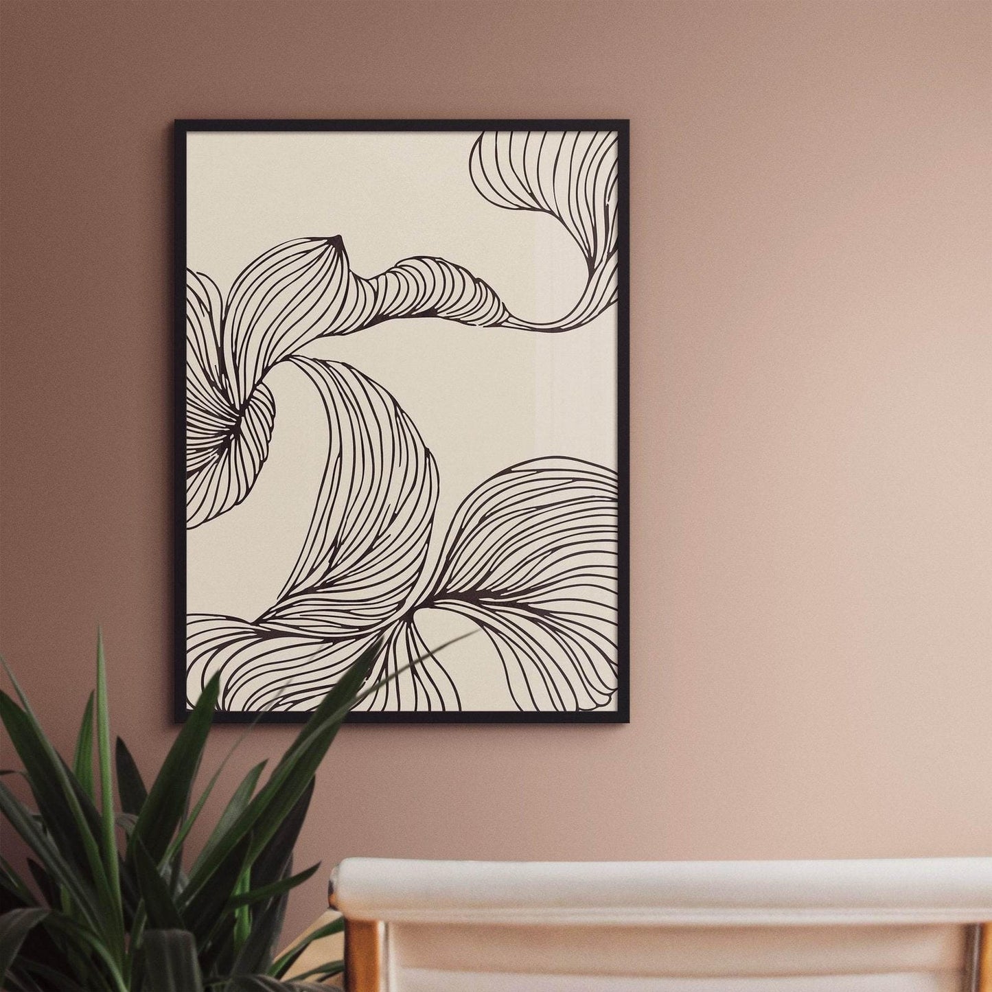 Abstract Line Art Poster - HypeSheriff Europe