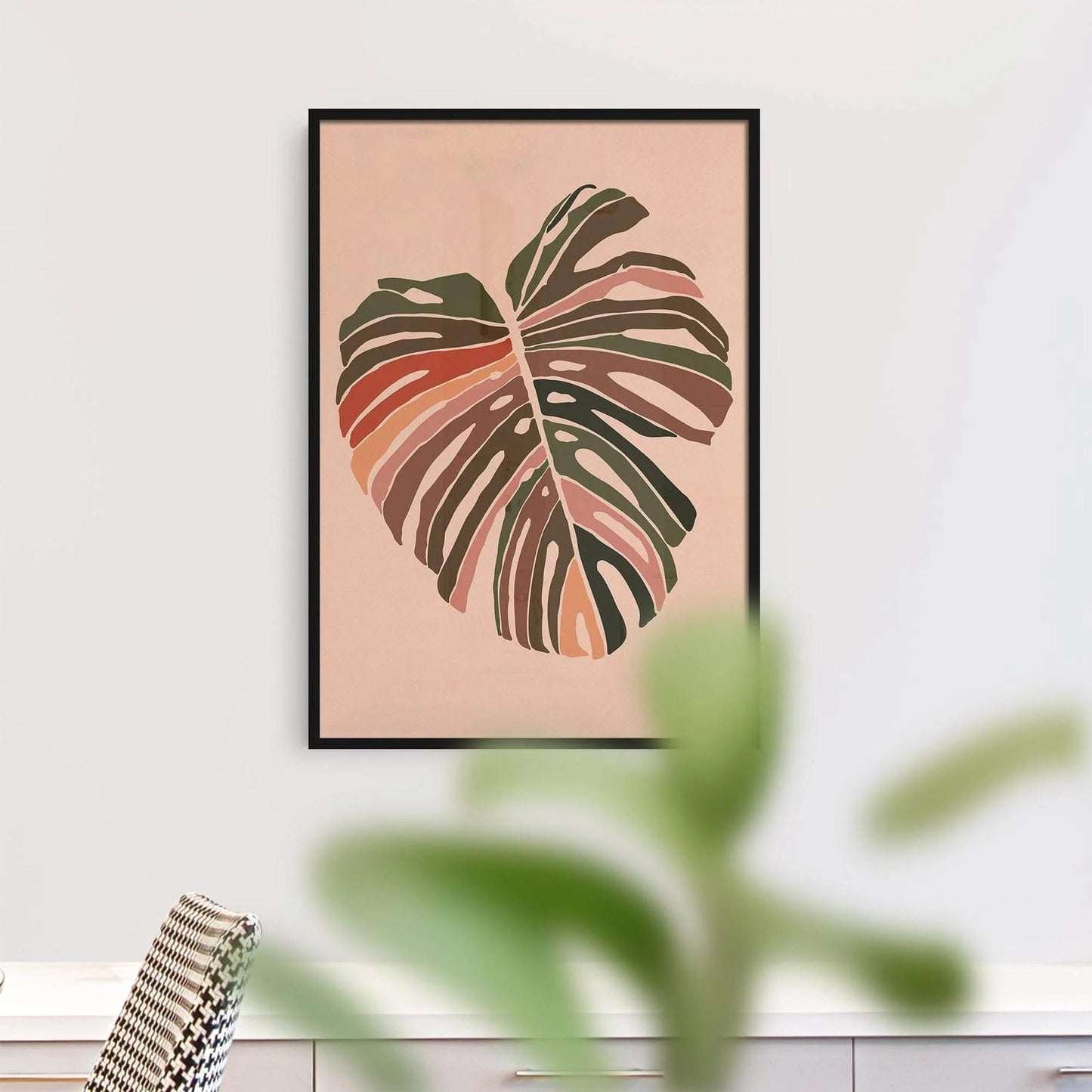 Boho Monstera Poster - HypeSheriff Europe