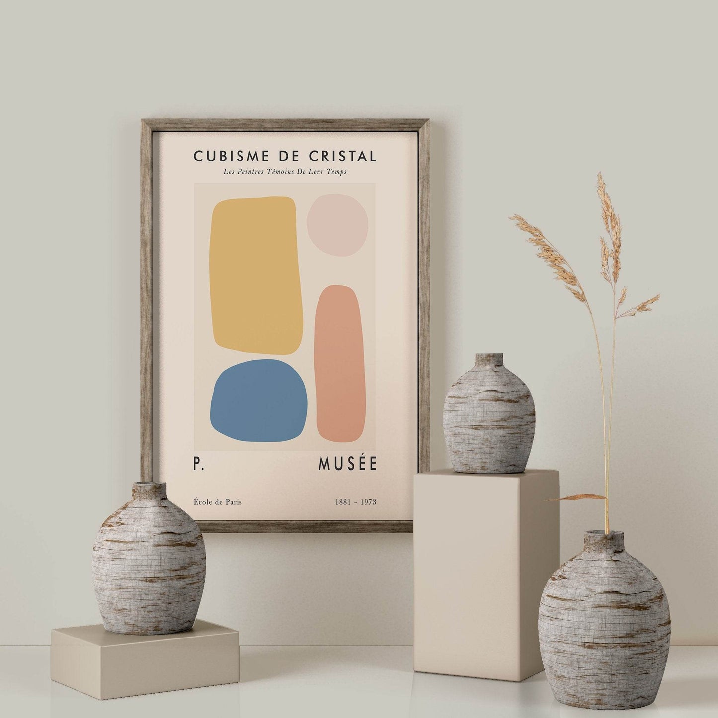 Cubisme de cristal art print - HypeSheriff Europe