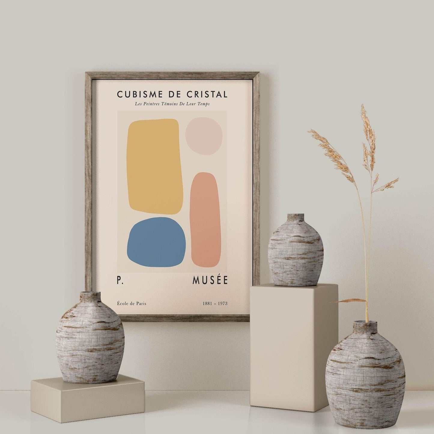 Cubisme de cristal art print - HypeSheriff Europe