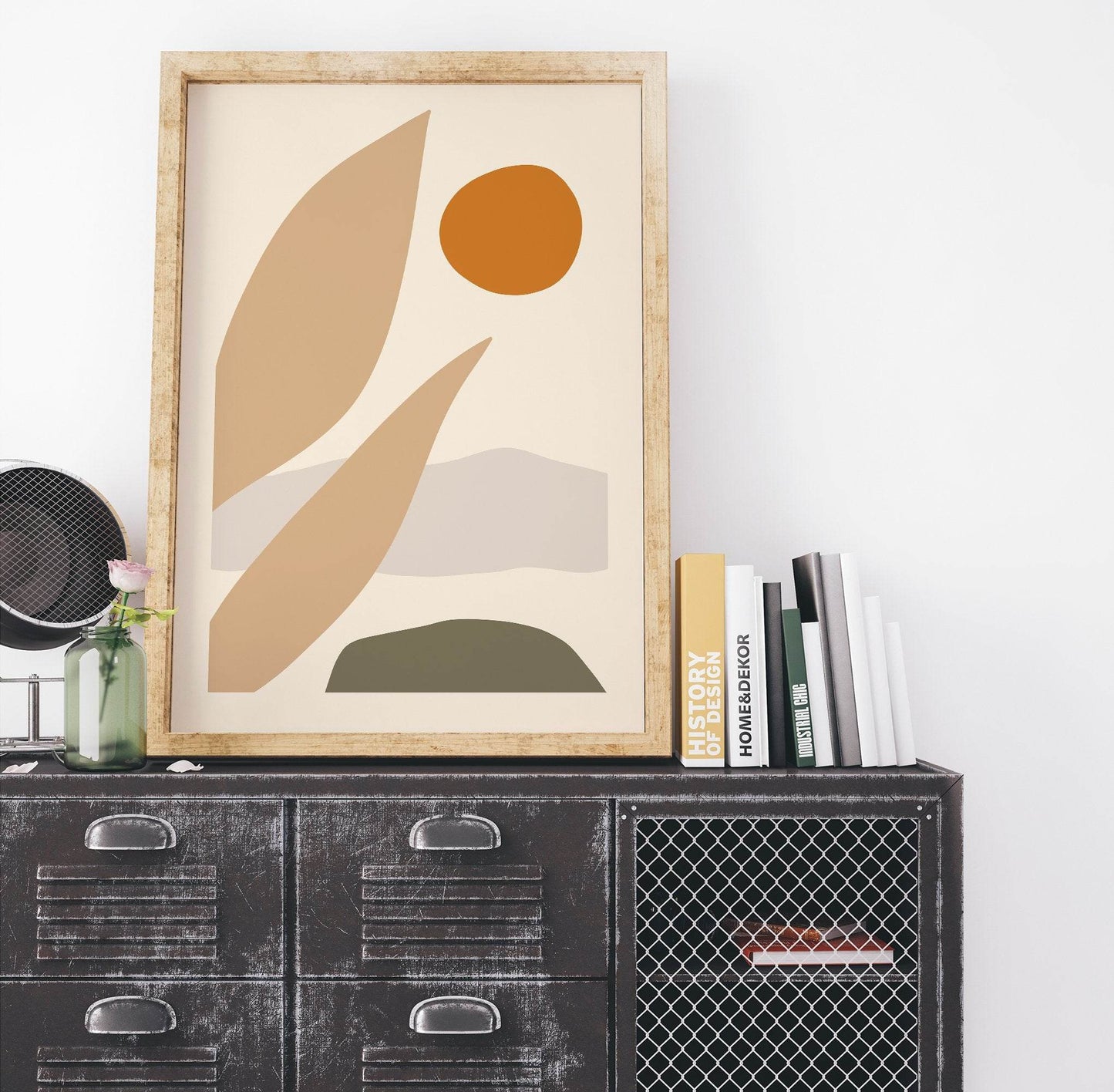 Neutral Floral Composition Print - HypeSheriff Europe