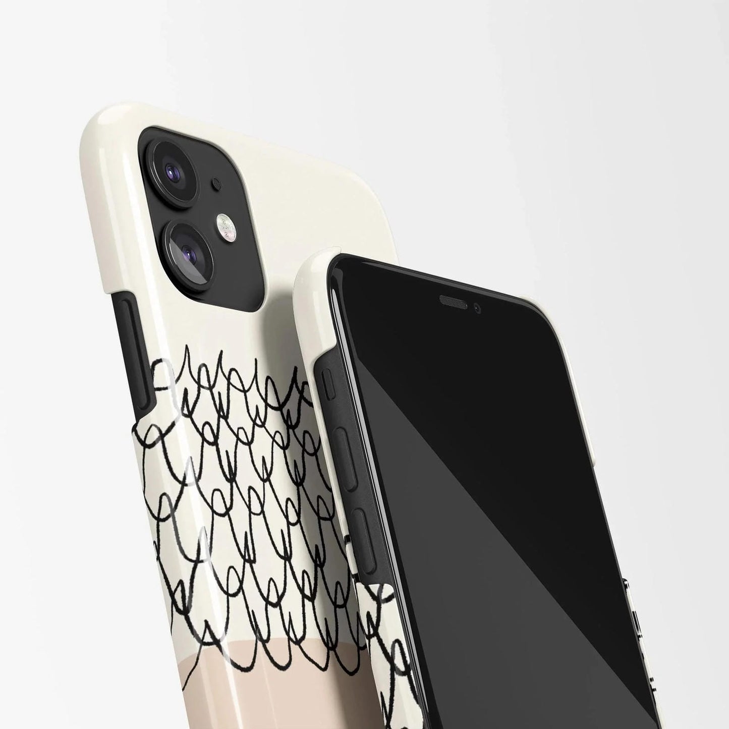 Mid Century Abstract iPhone Case
