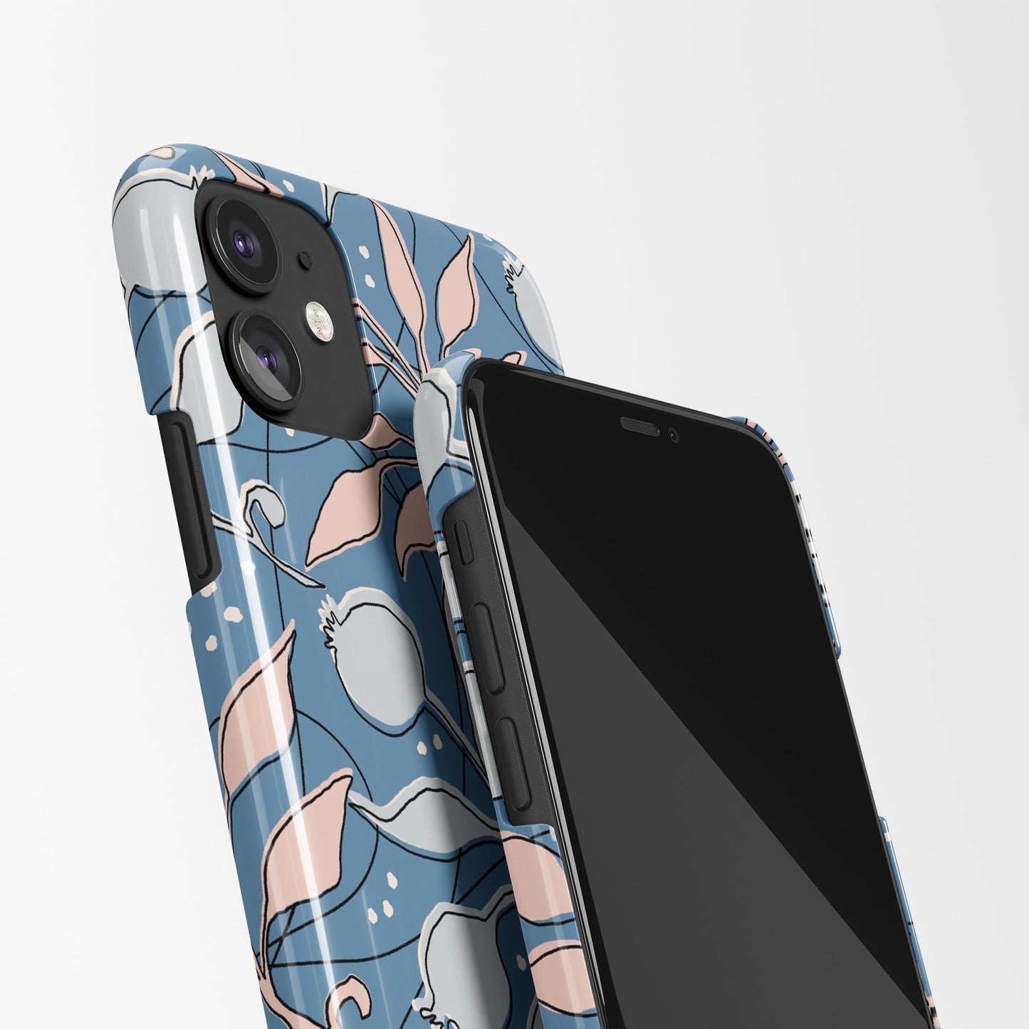 Retro Floral Pattern iPhone Case 2