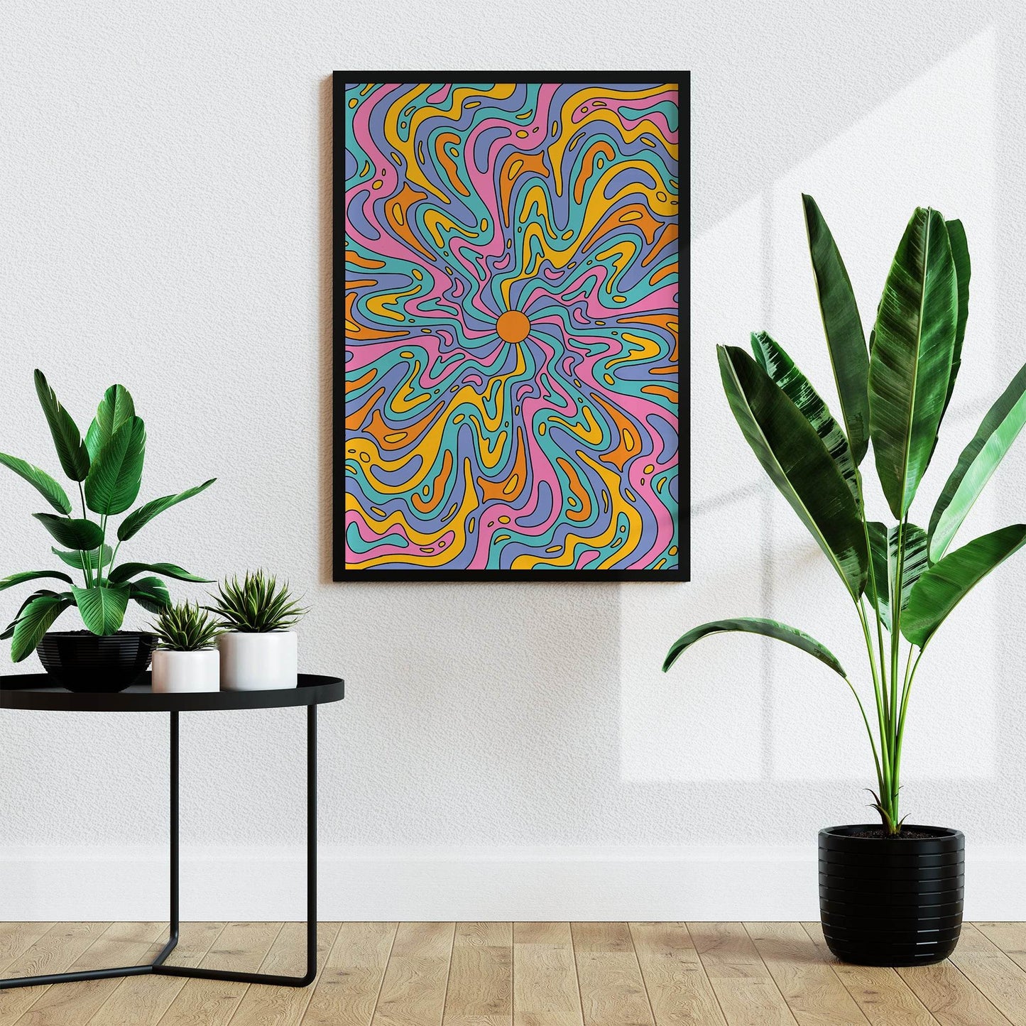 Groovy Sun Poster - HypeSheriff Europe