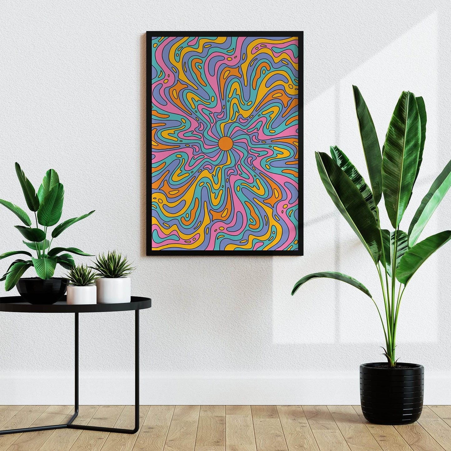 Groovy Sun Poster - HypeSheriff Europe