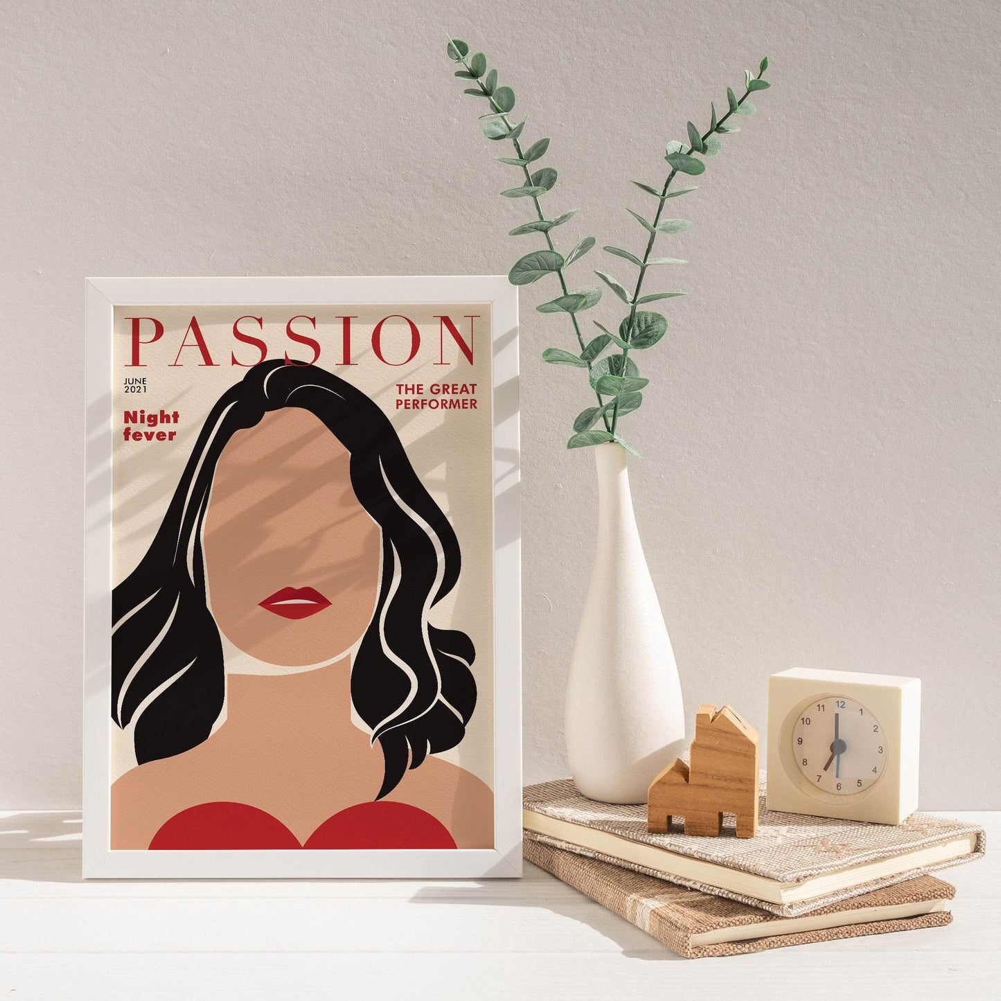 Woman's Passion Cover Print - HypeSheriff Europe