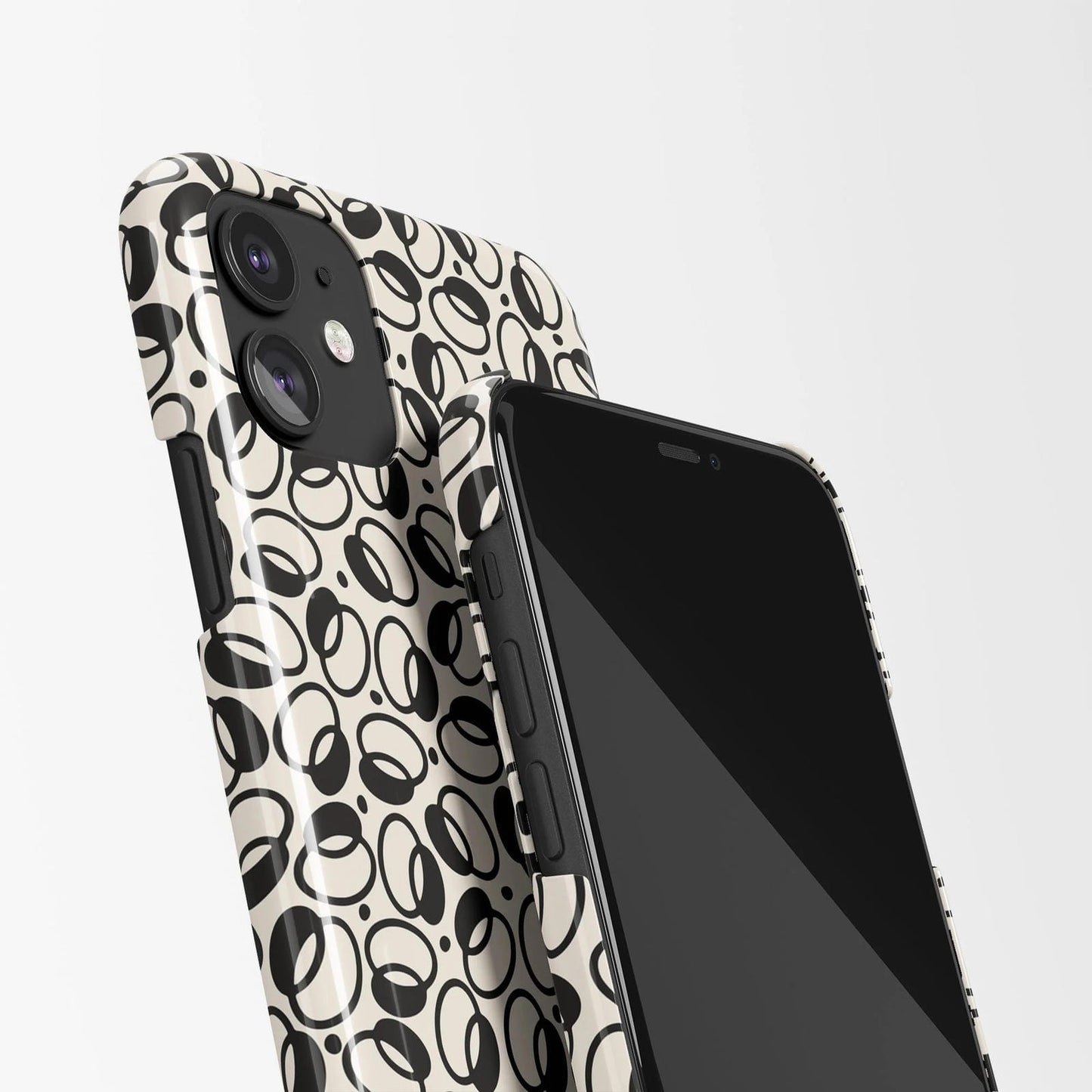 iPhone Case with Abstract Pattern