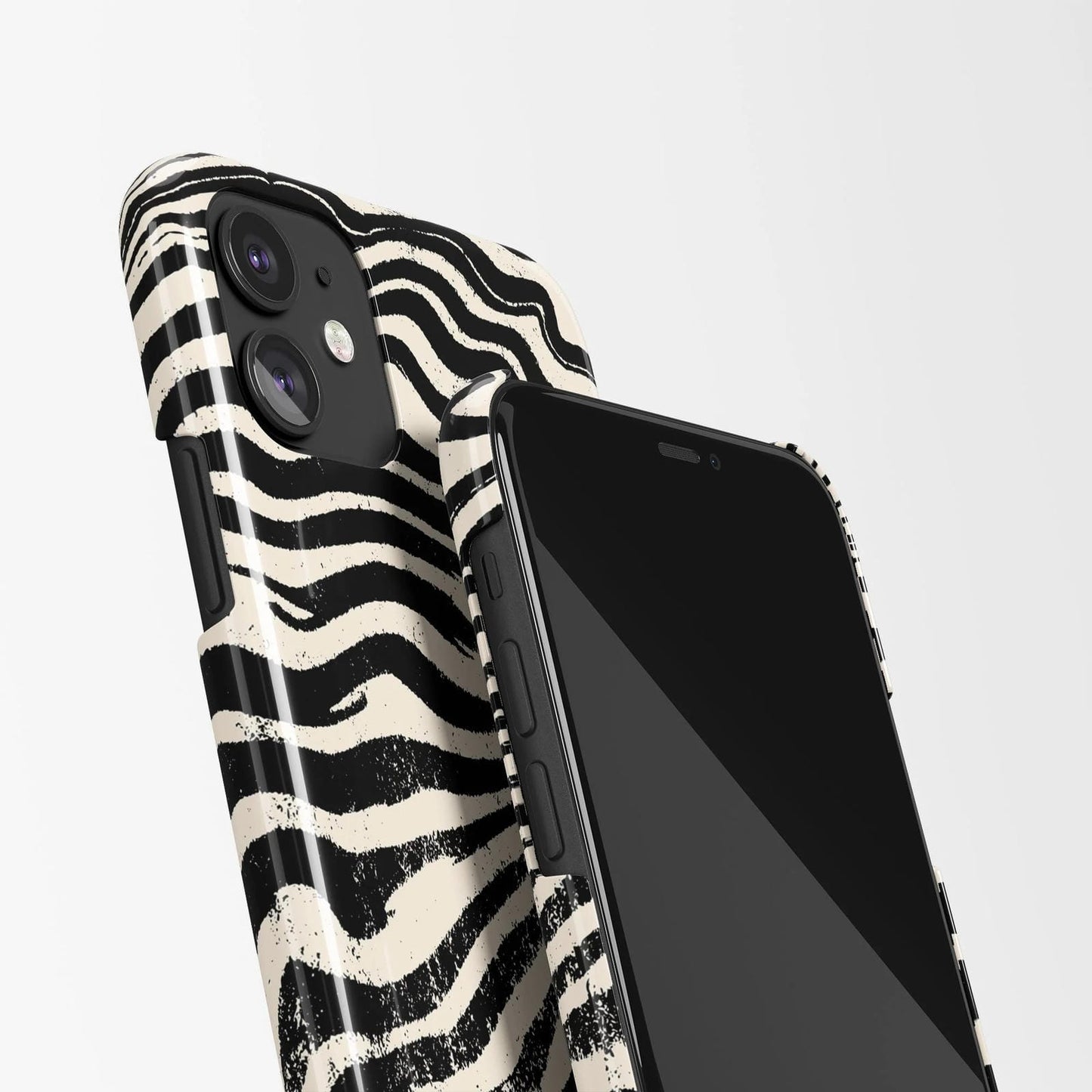 iPhone Case with Zebra Print