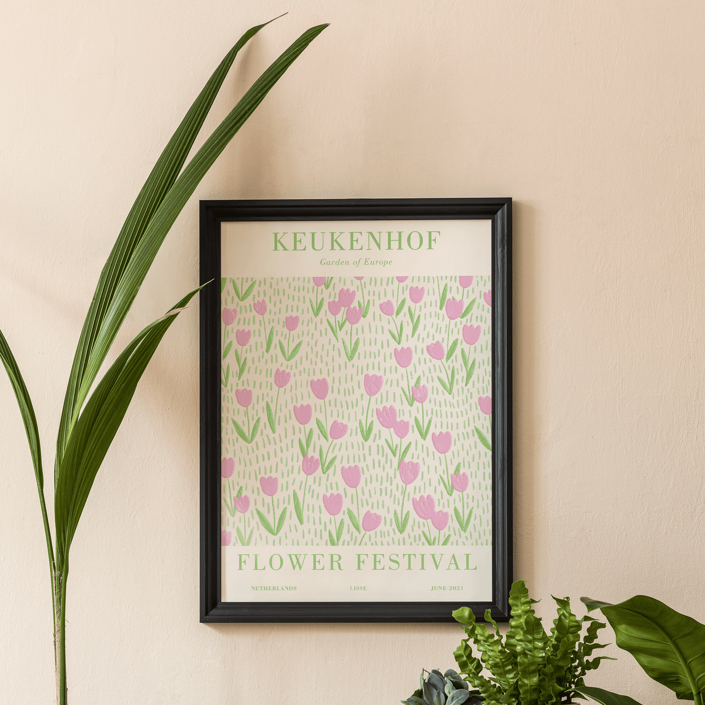 Keukenhof, Flower Festival Poster - HypeSheriff Europe