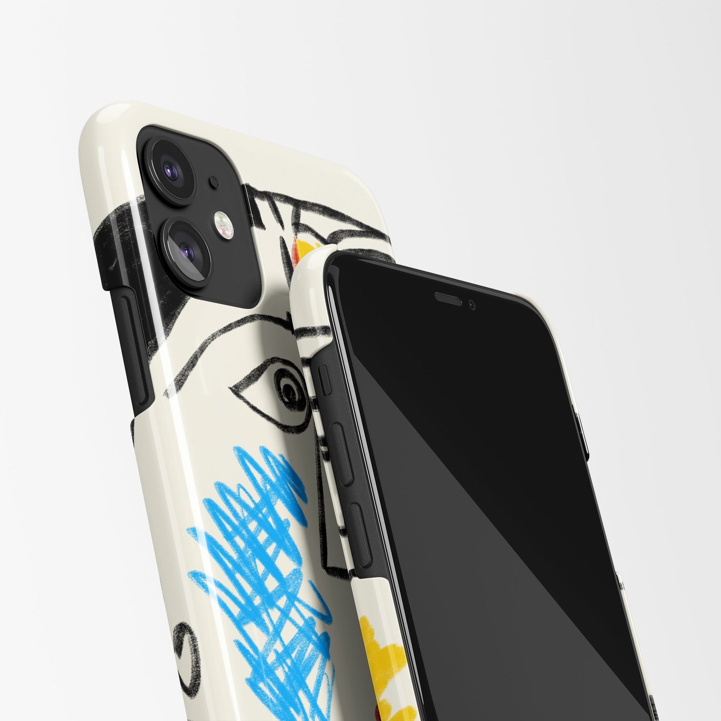 Picasso Drawing iPhone Case