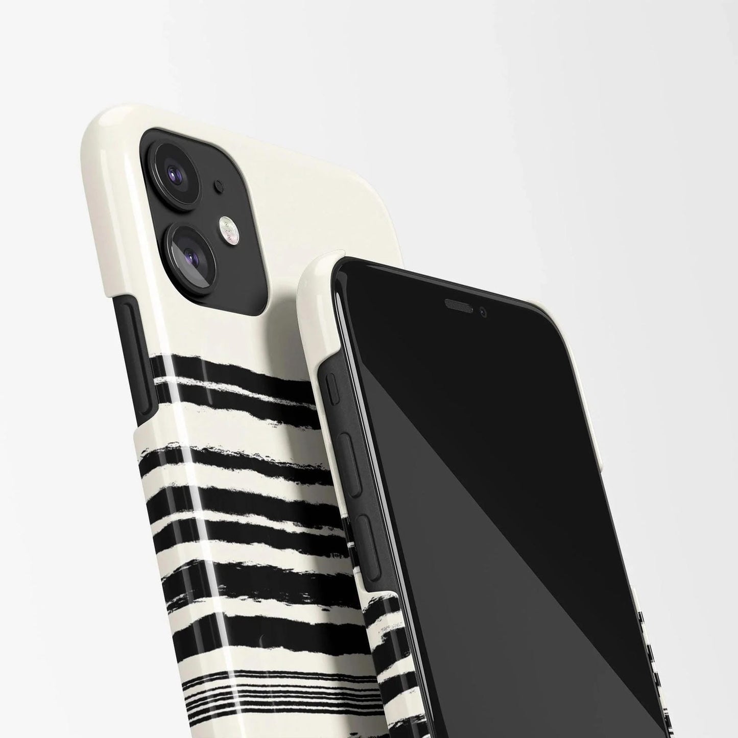 Black Stripes iPhone Case