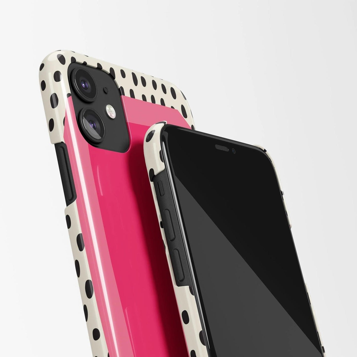 Pinks and Dots iPhone Case