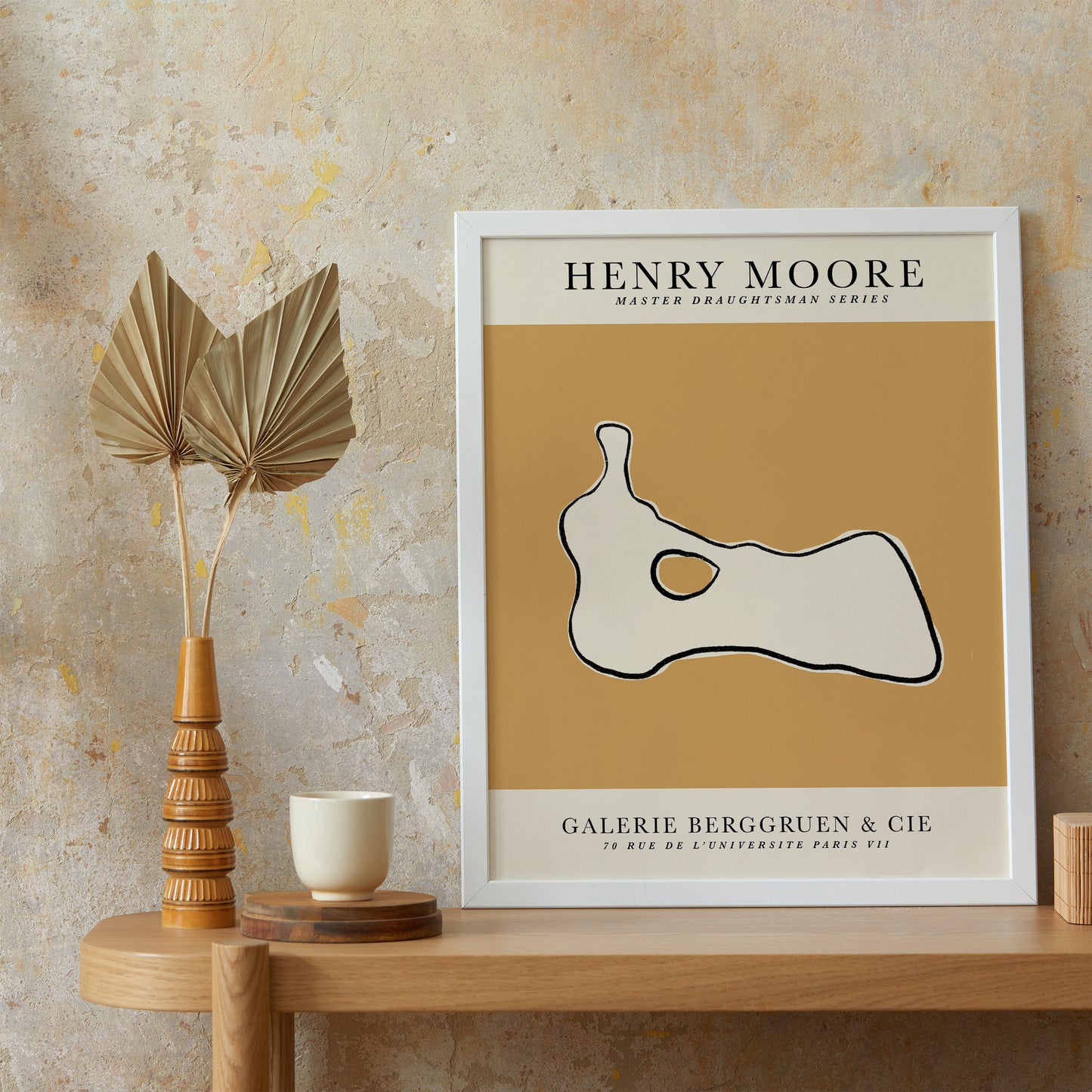 Henry Moore Exhibition Poster