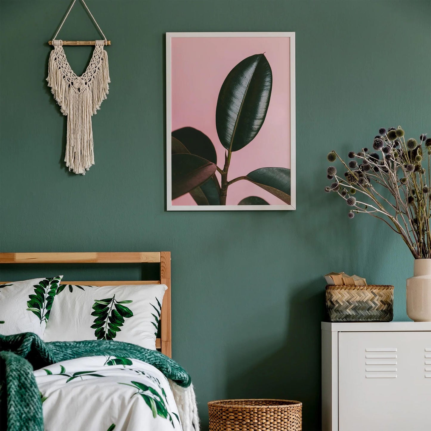 Pink Floral Photo Print